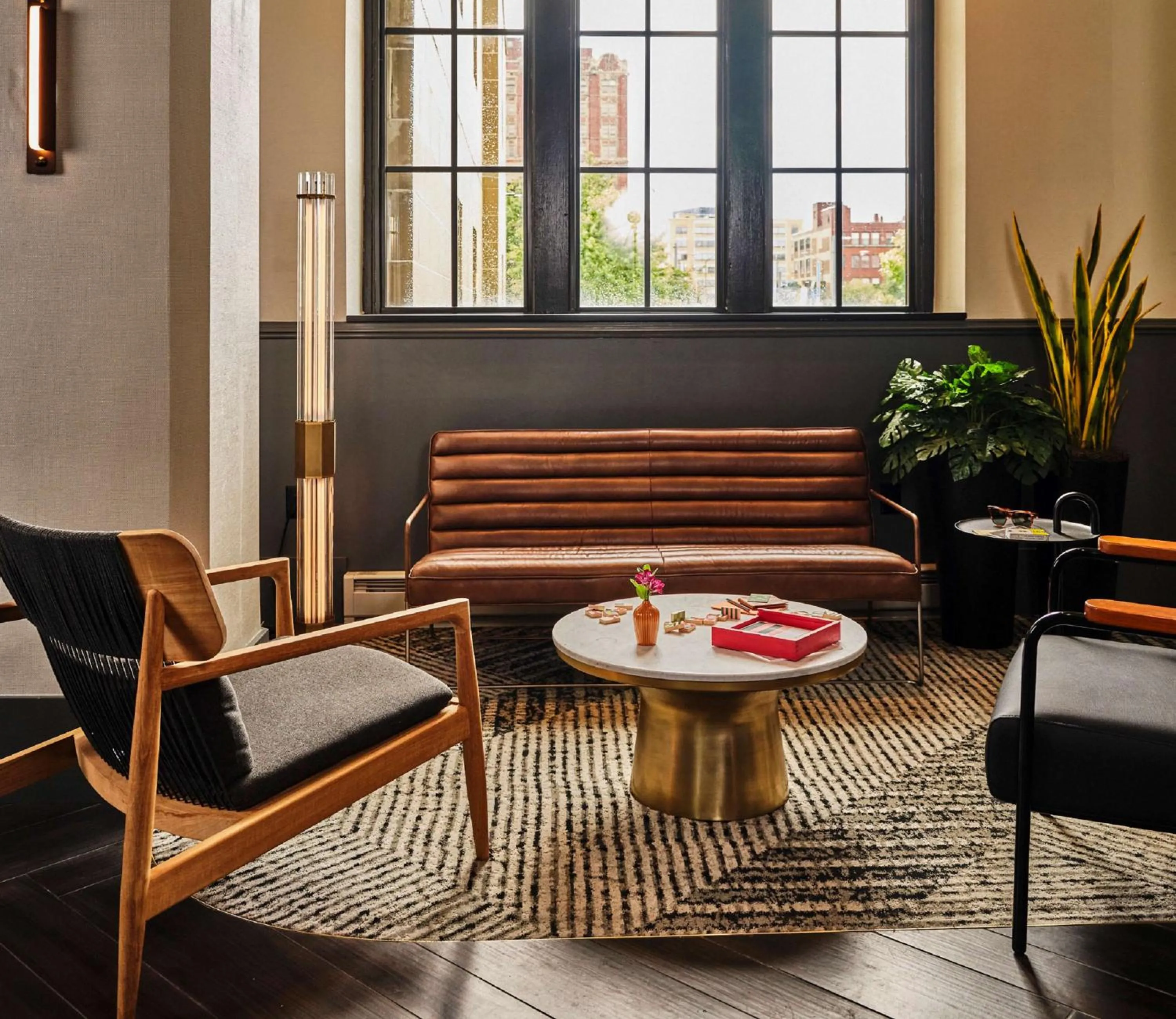 Lobby or reception in Joinery Hotel Pittsburgh, Curio Collection by Hilton