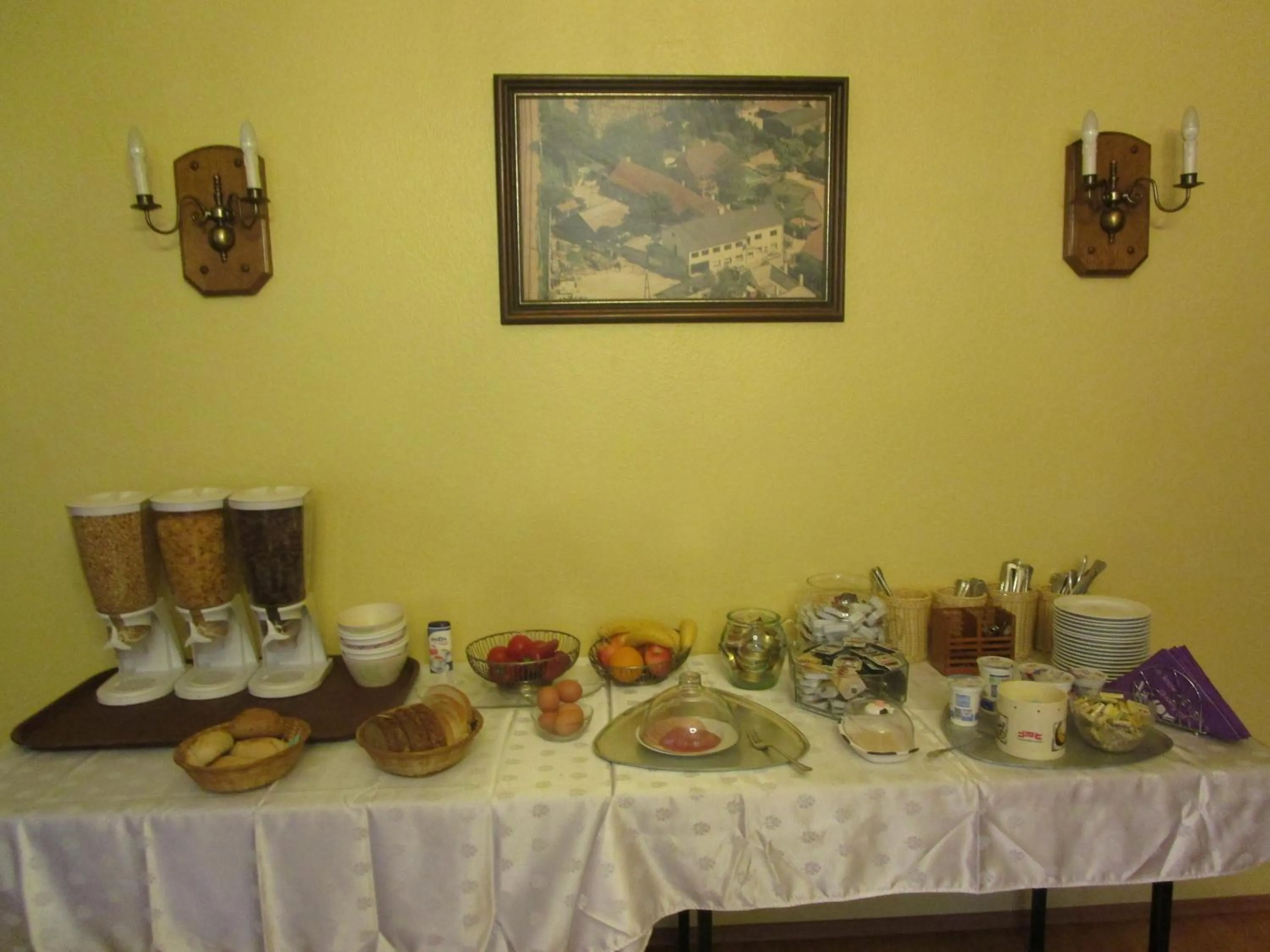 Breakfast in Gasthaus Schwarzer Adler