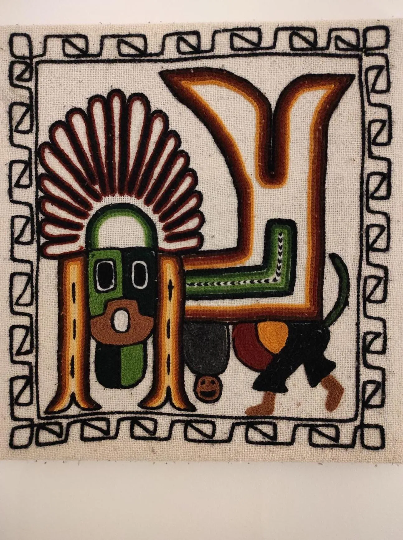 Decorative detail in B&B In den Roden Schilt