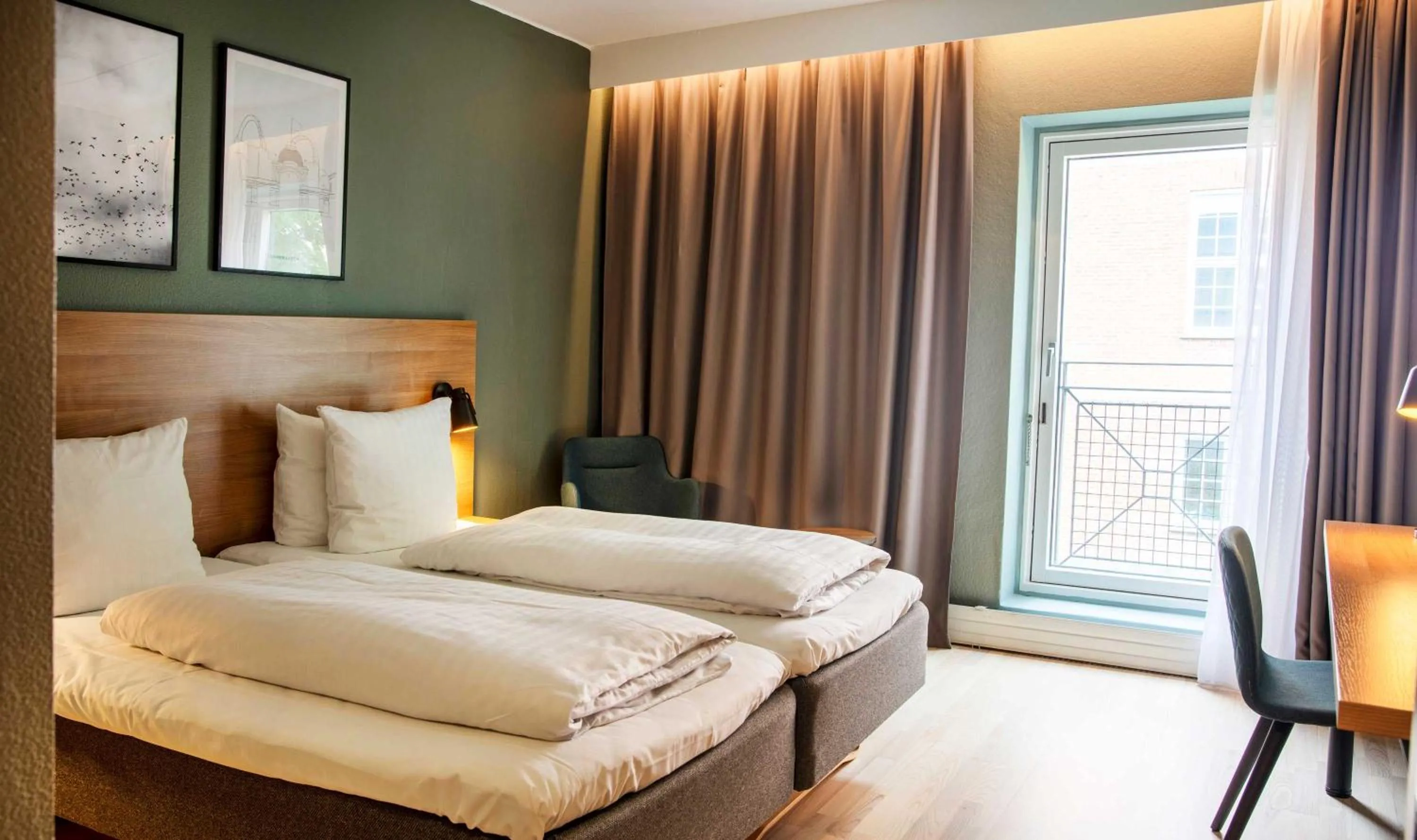 Bedroom, Bed in Go Hotel Østerport