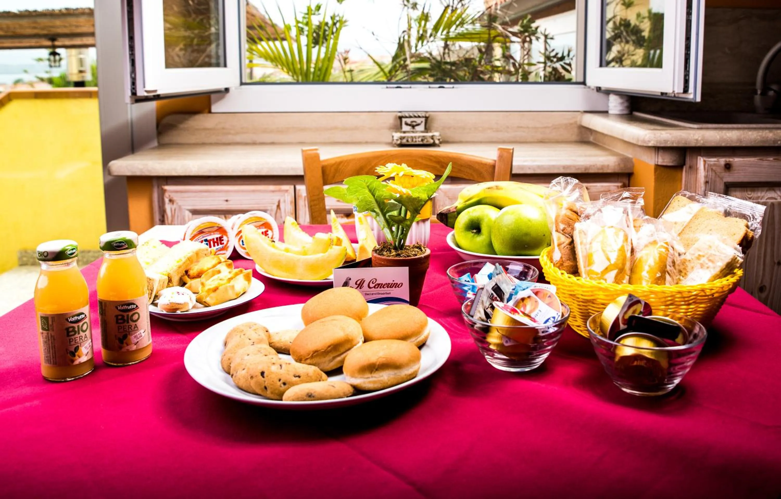 Food close-up in B&B Il Cenerino