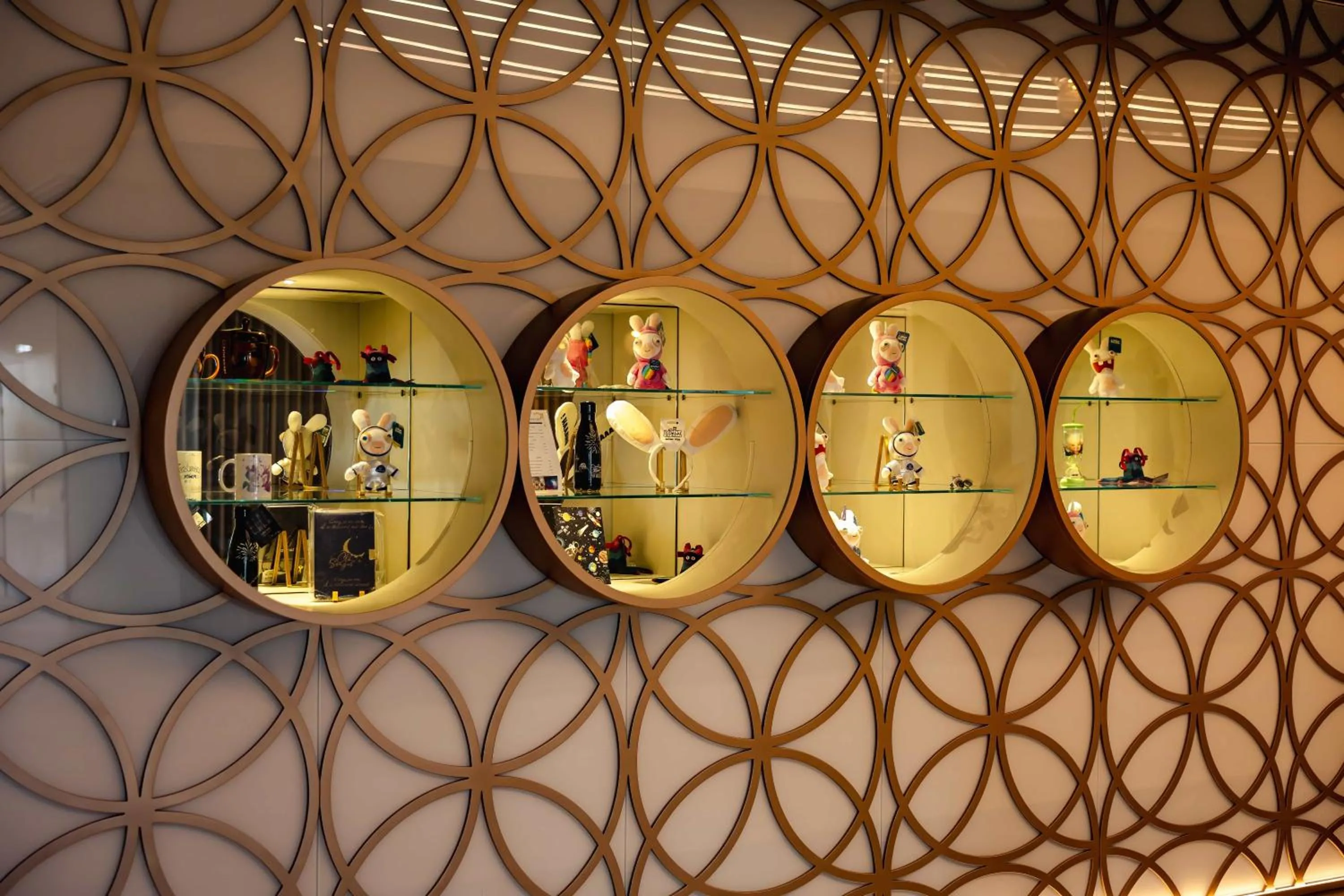 Lobby or reception in Hotel Plaza - site du Futuroscope