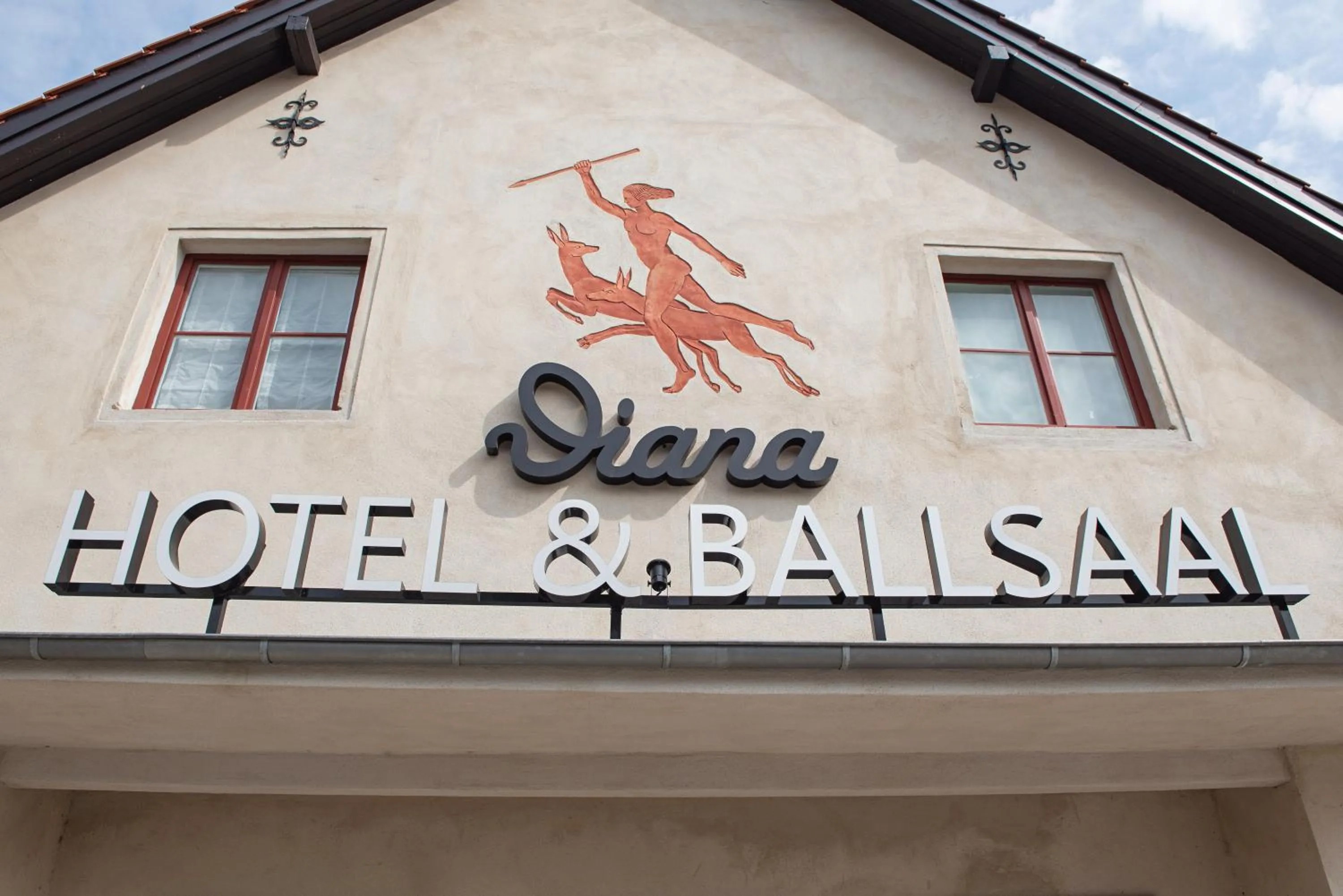 Property building in Landhotel Diana