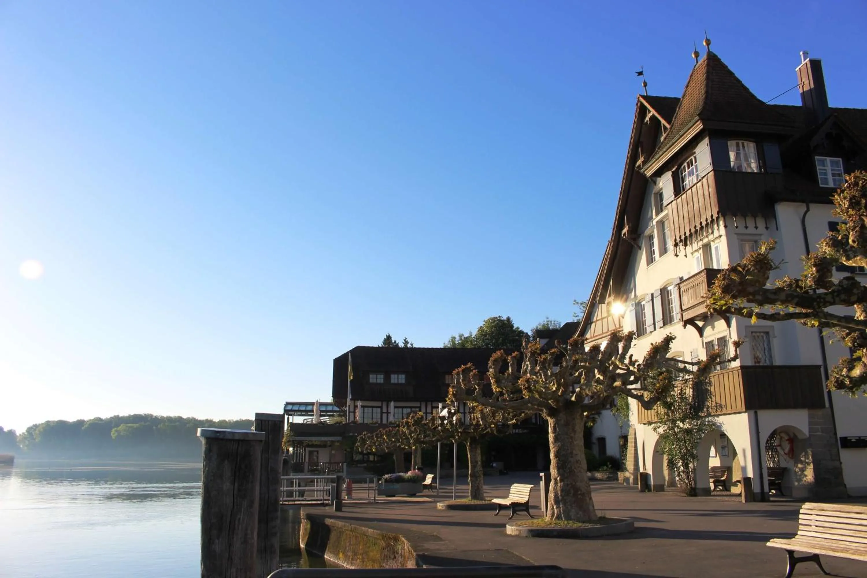 Property building in Hotel Porto Sofie Gottlieben