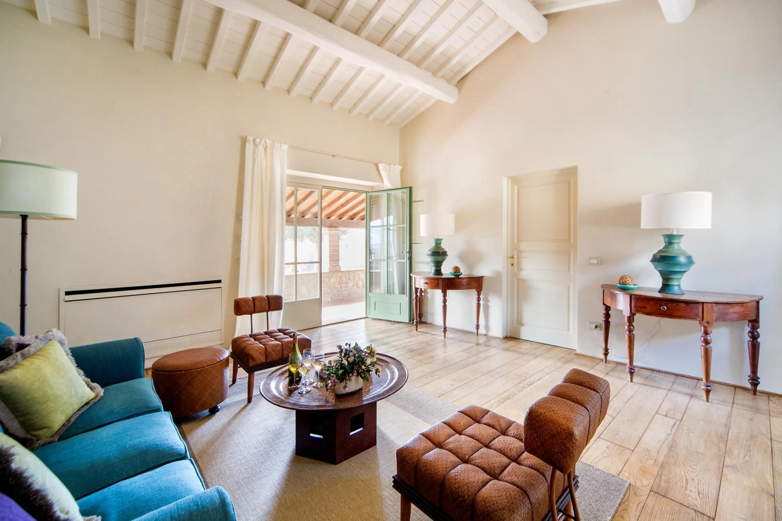 Communal lounge/ TV room in Borgo Del Cabreo