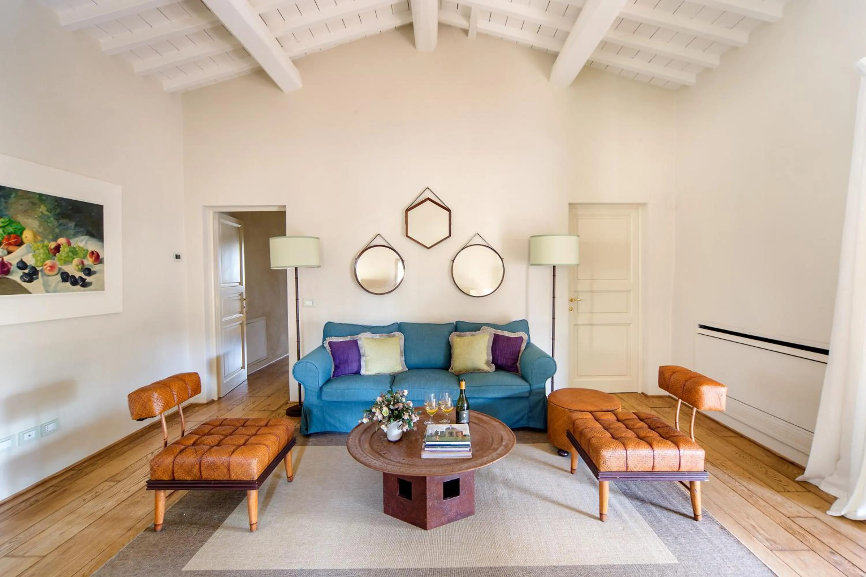 Communal lounge/ TV room in Borgo Del Cabreo