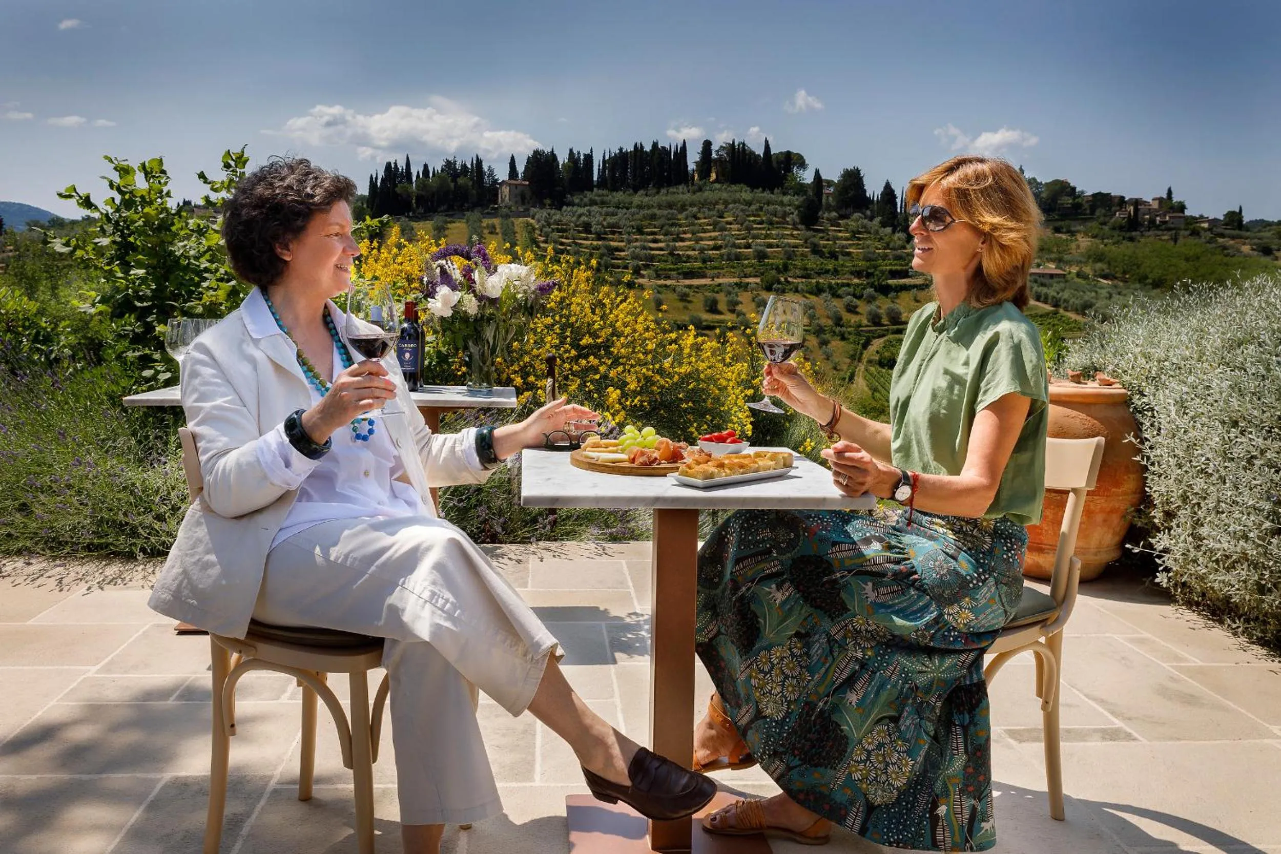 Balcony/Terrace in Borgo Del Cabreo