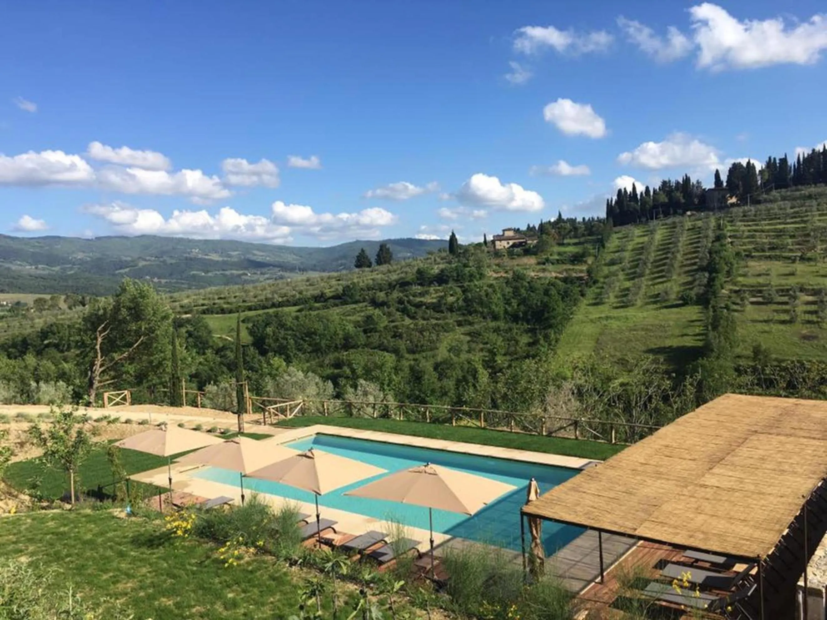 Swimming pool in Borgo Del Cabreo