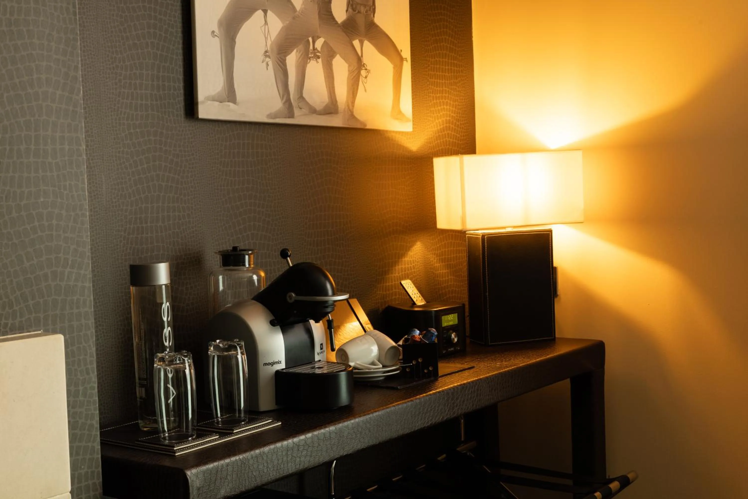 Coffee/tea facilities in The Big Blue Hotel - Blackpool Pleasure Beach