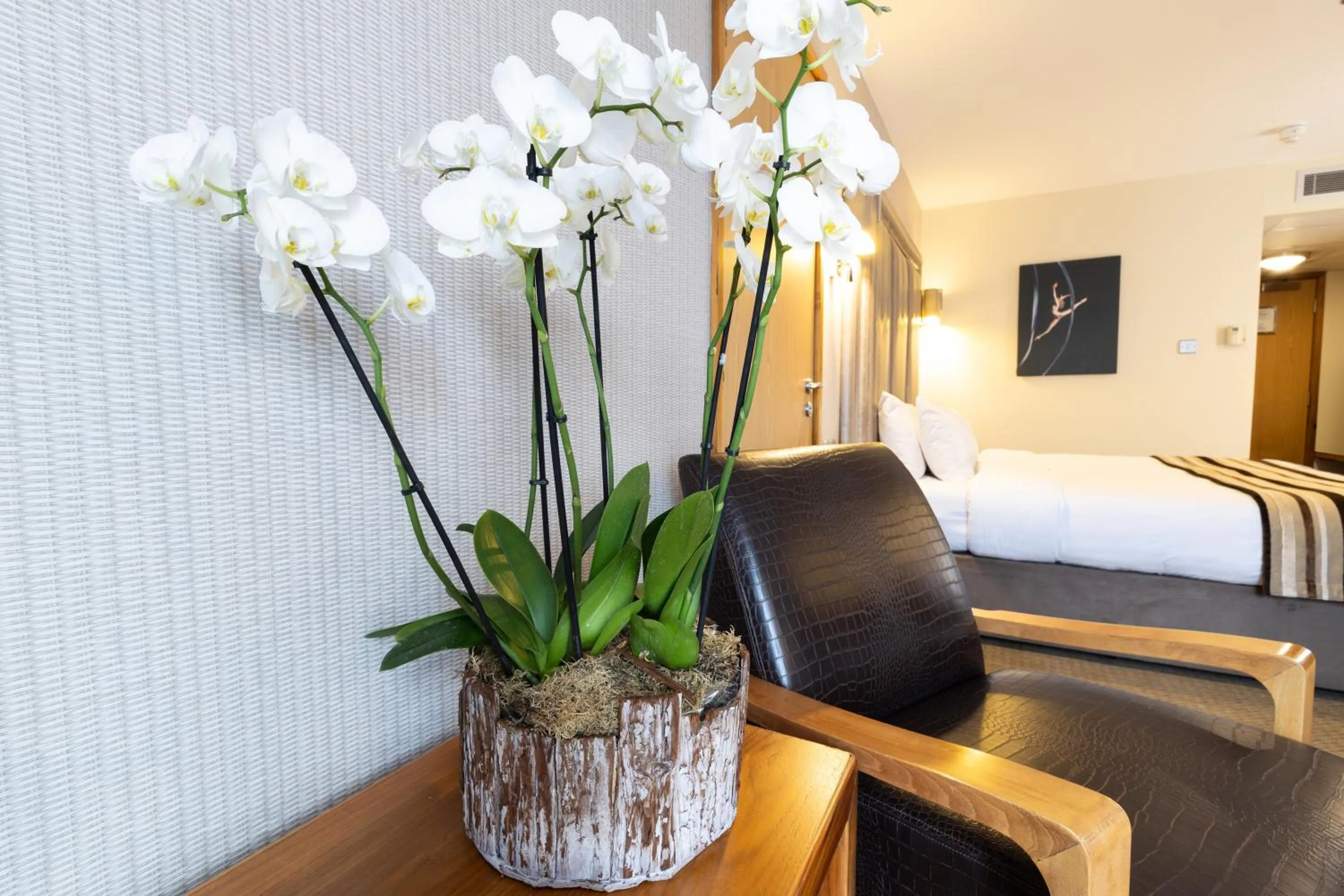 Bed in The Big Blue Hotel - Blackpool Pleasure Beach