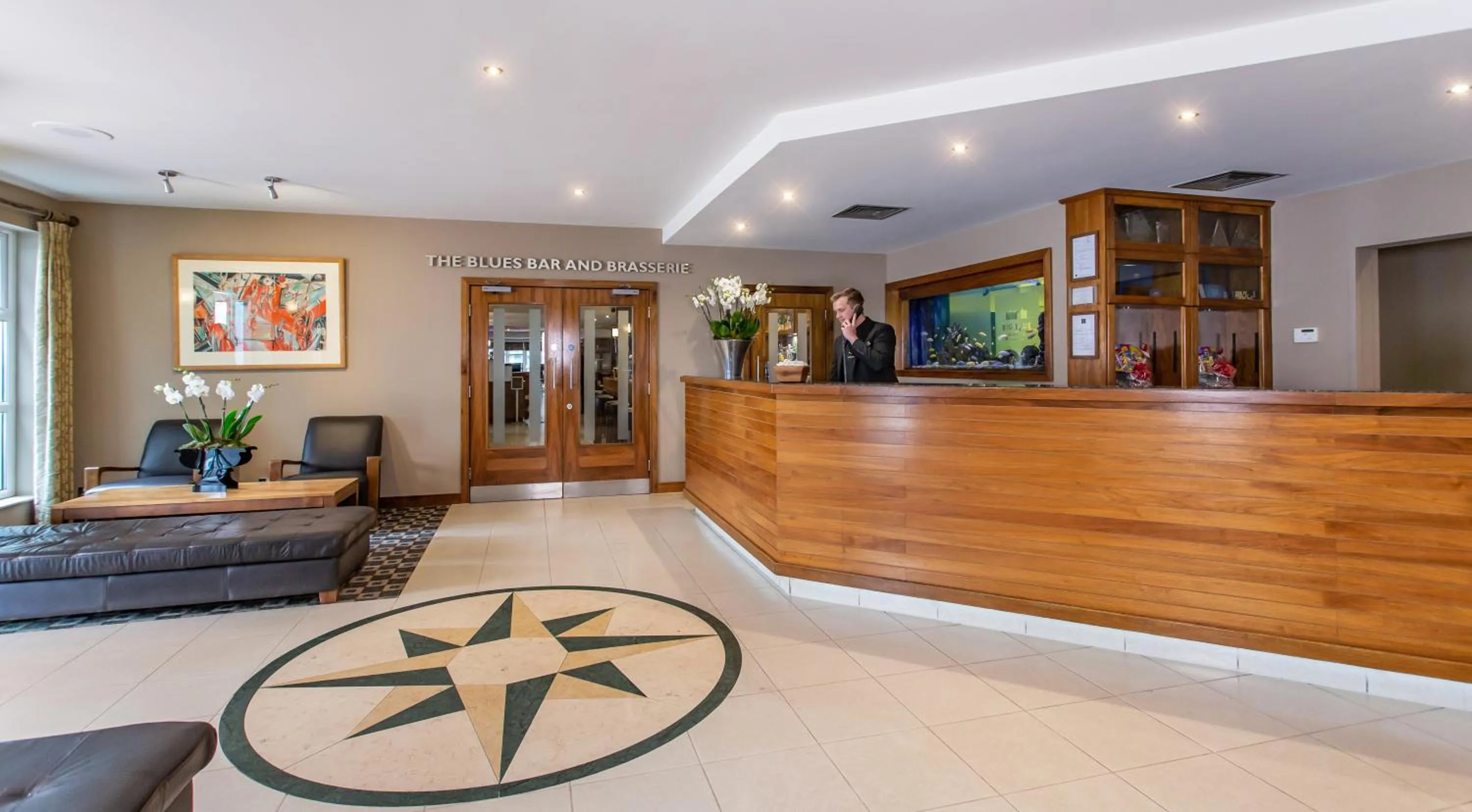 Lobby or reception in The Big Blue Hotel - Blackpool Pleasure Beach