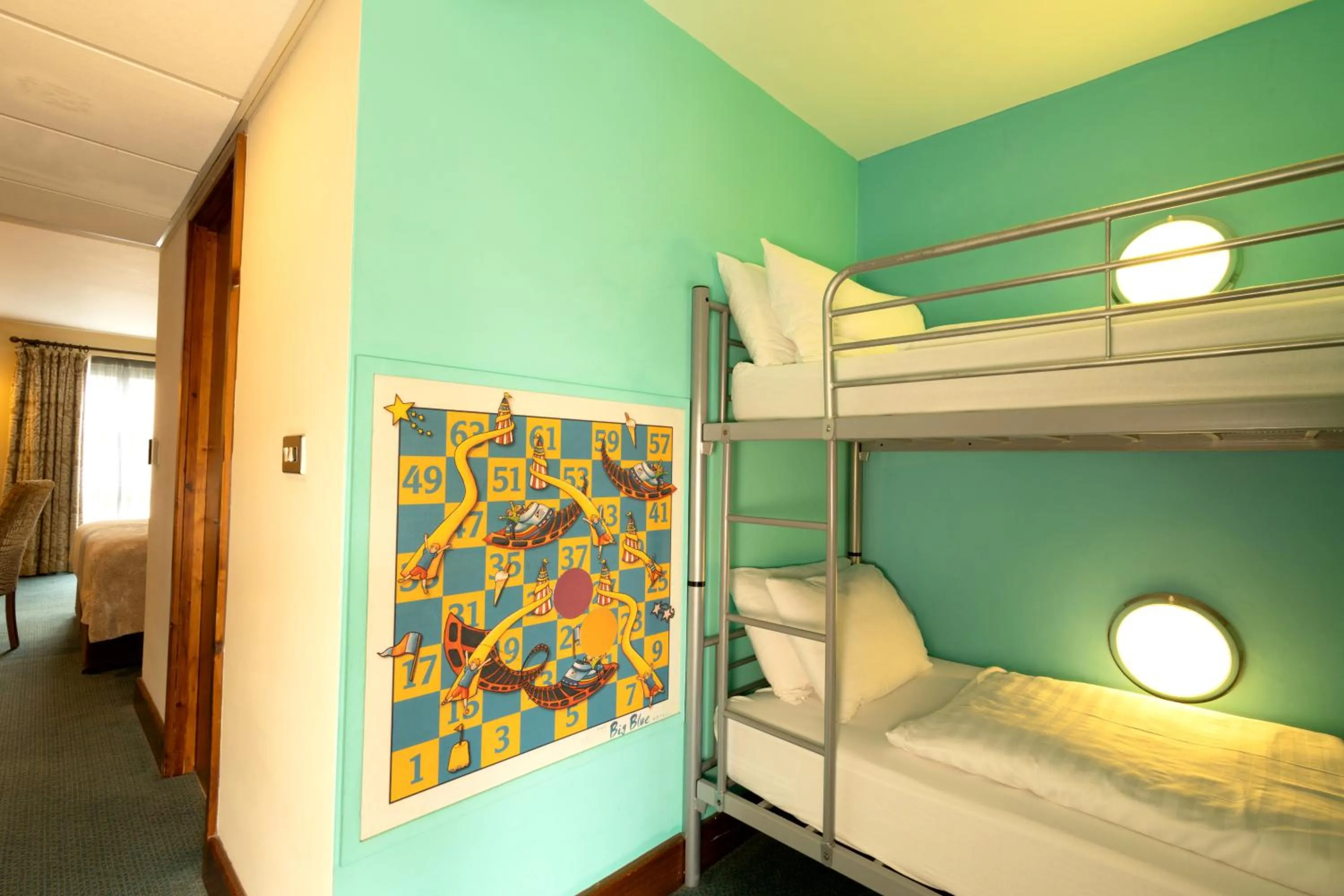 bunk bed, Bed in The Big Blue Hotel - Blackpool Pleasure Beach