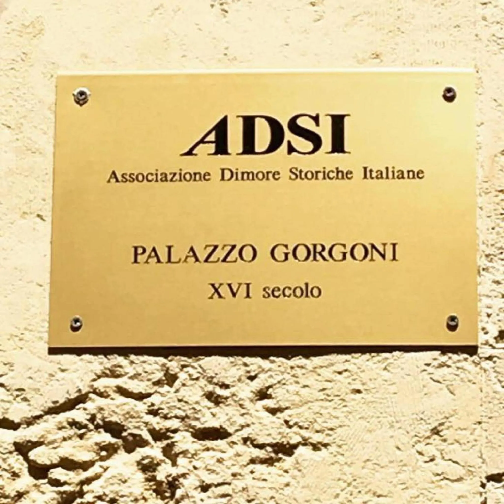 Property building in B&B Palazzo Gorgoni