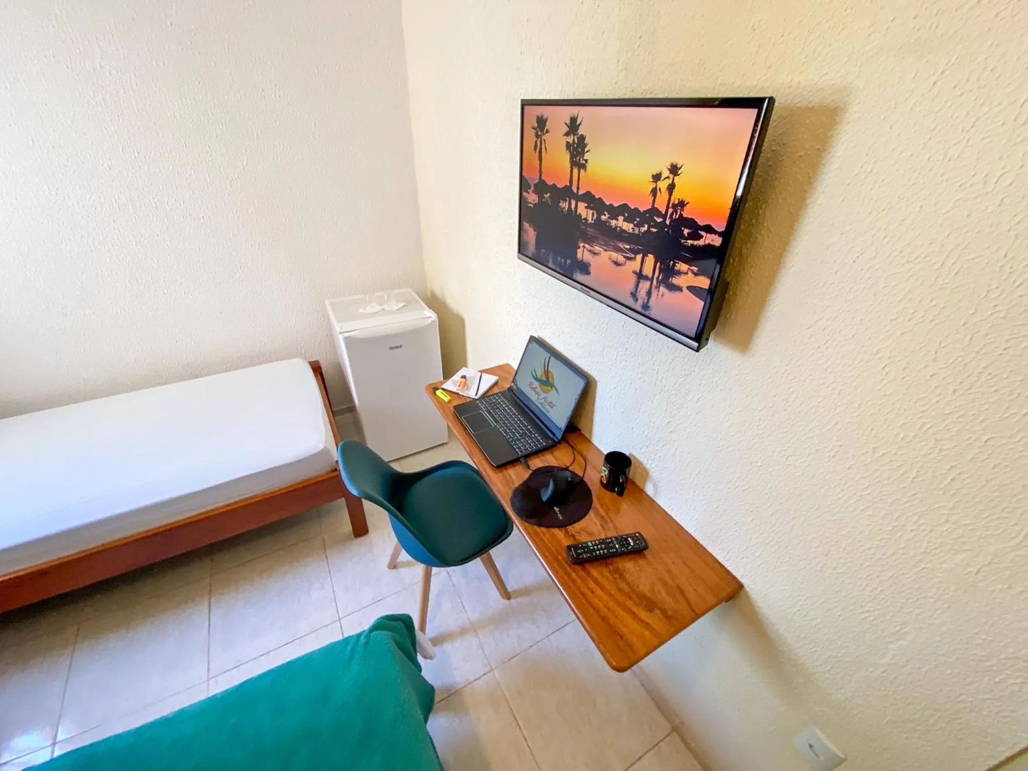 Bed in Refúgio Pousada Fortaleza