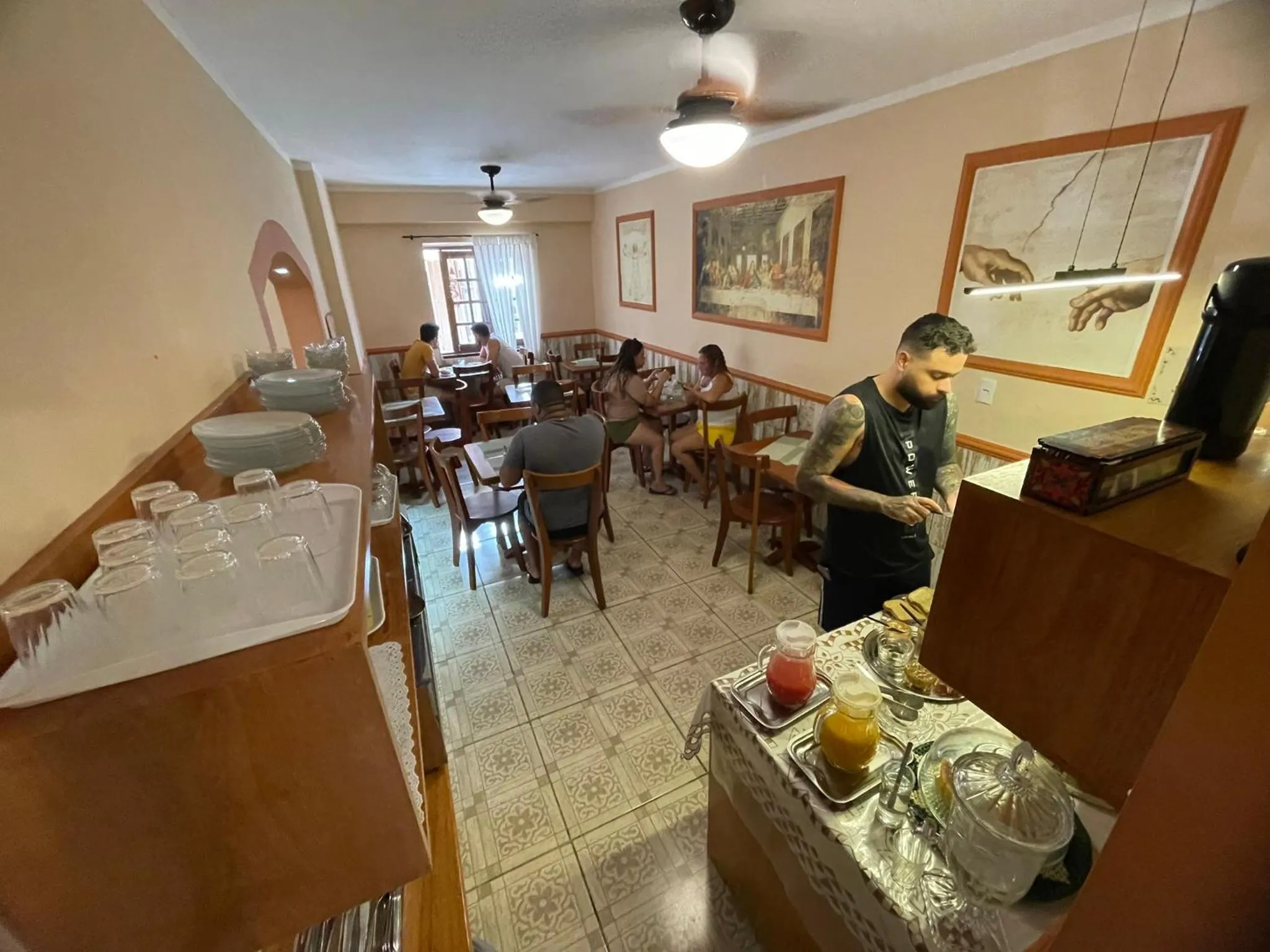 Breakfast in Refúgio Pousada Fortaleza