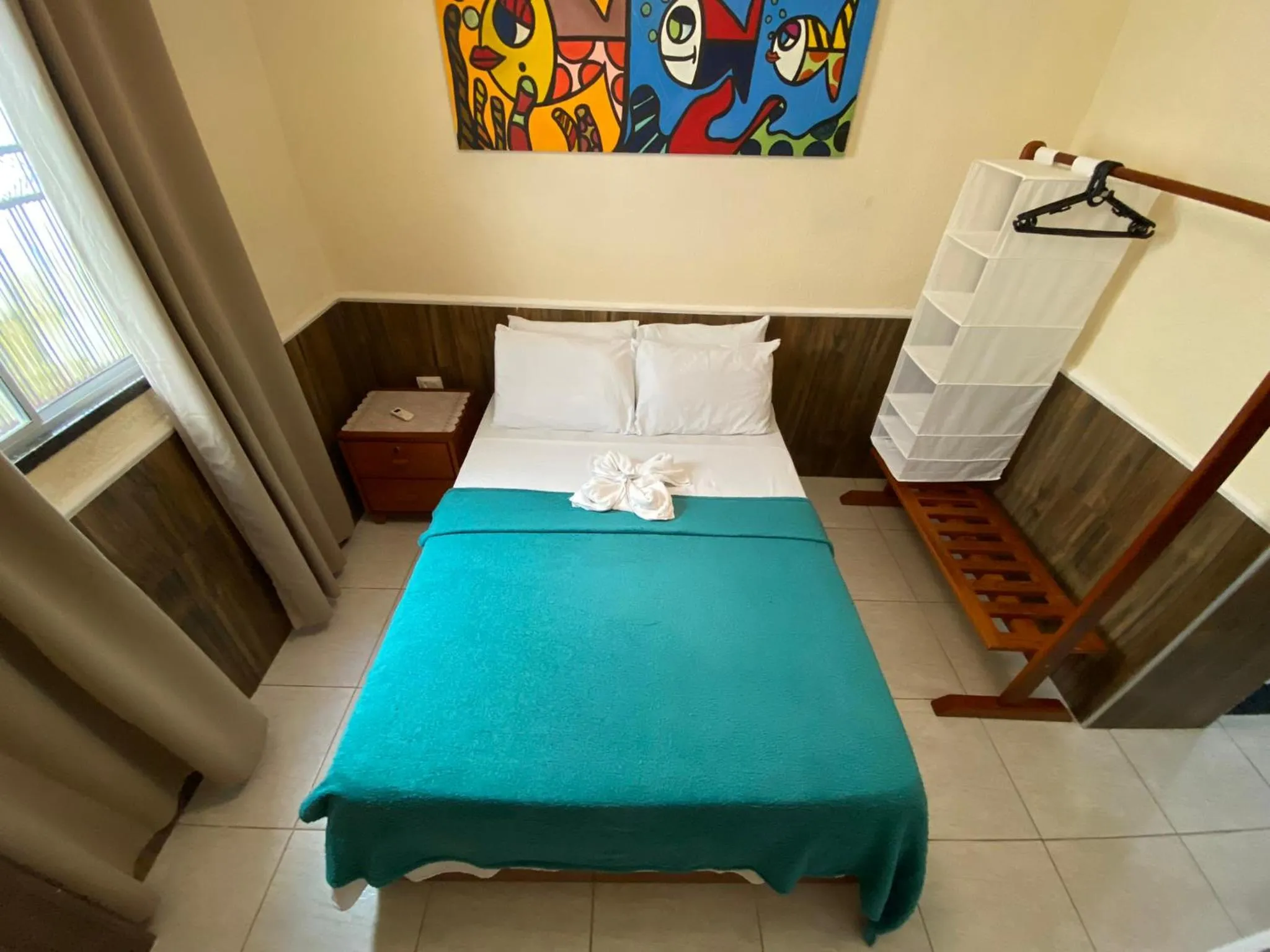 Bed in Refúgio Pousada Fortaleza