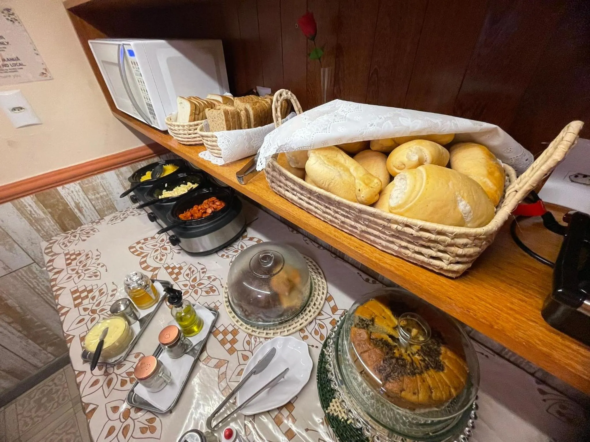 Dining area in Refúgio Pousada Fortaleza