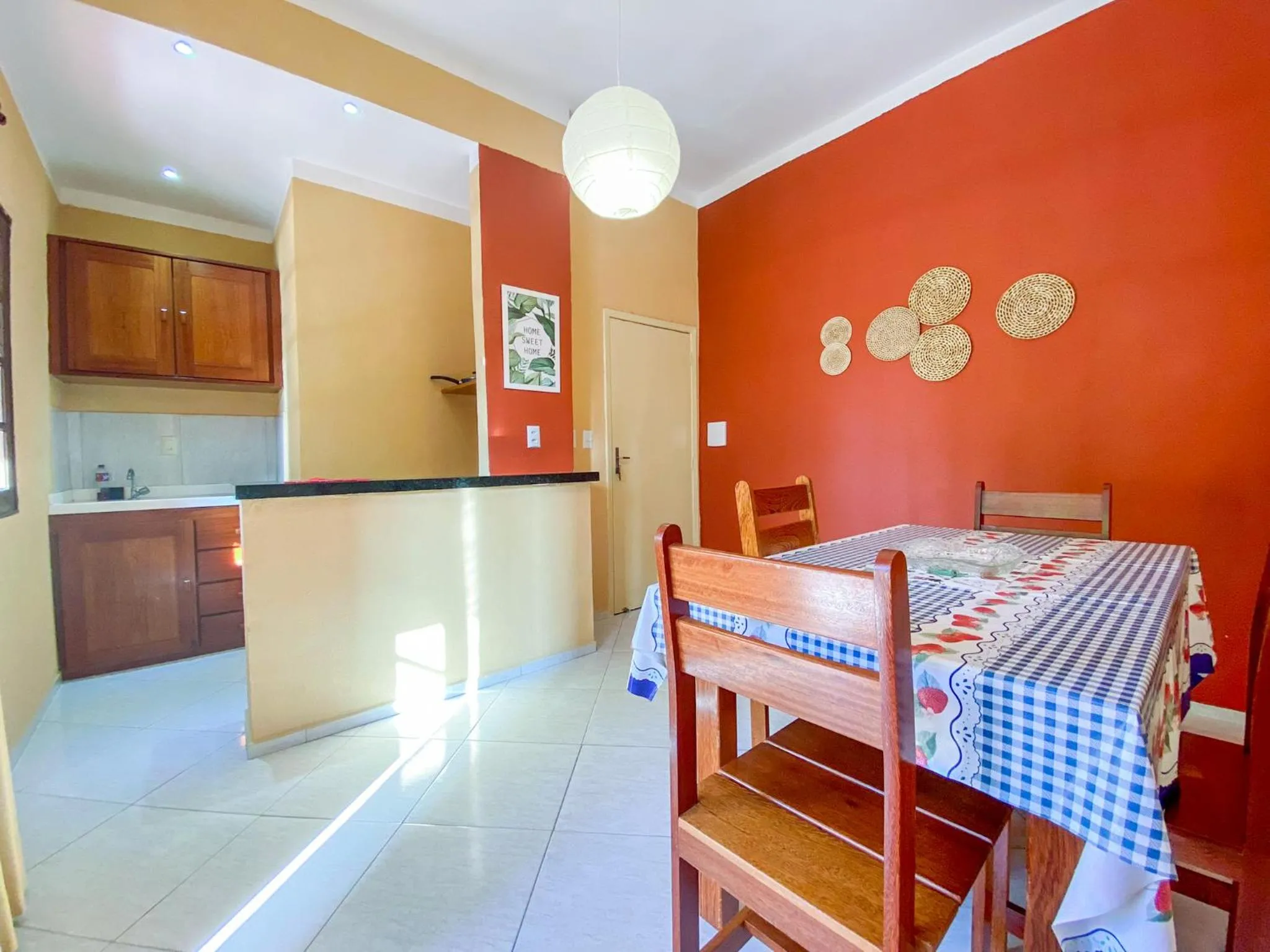 Kitchen or kitchenette in Refúgio Pousada Fortaleza