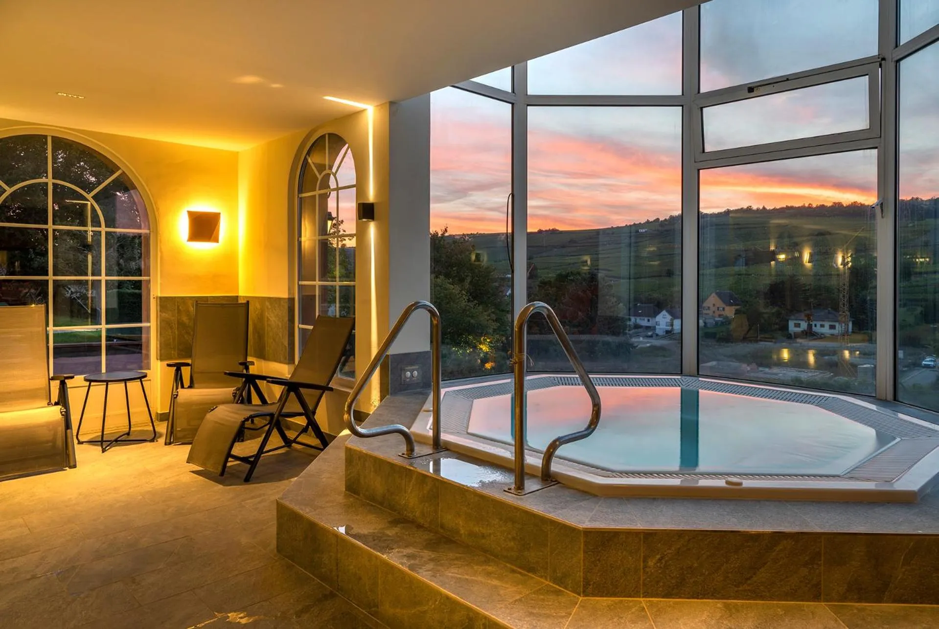 Spa and wellness centre/facilities in Château d'Isenbourg & SPA