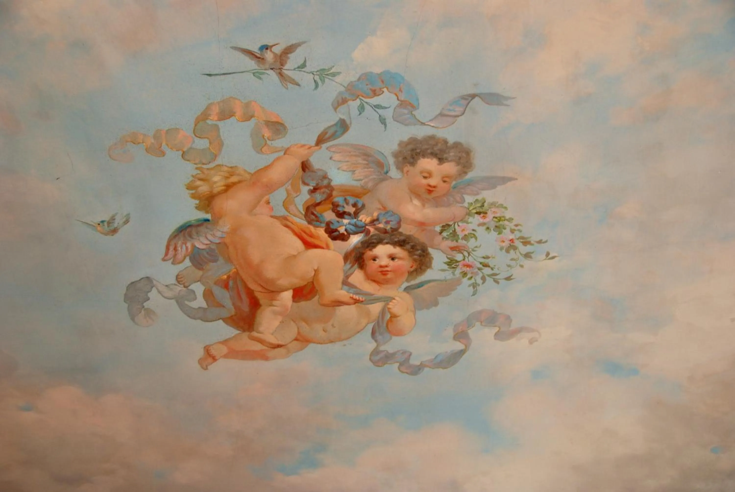 Decorative detail in Château d'Isenbourg & SPA