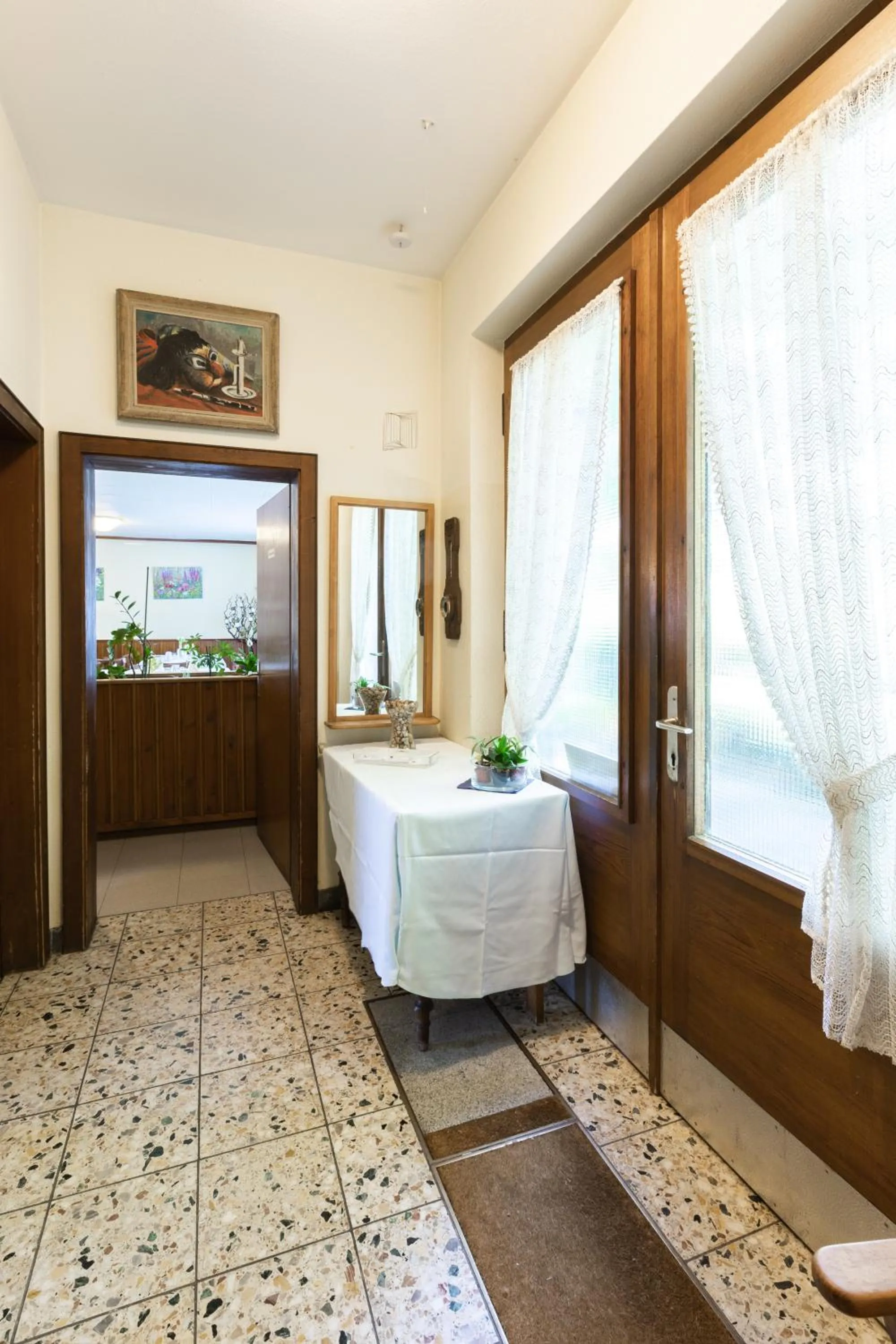 Decorative detail in Hotel Hohe Flum