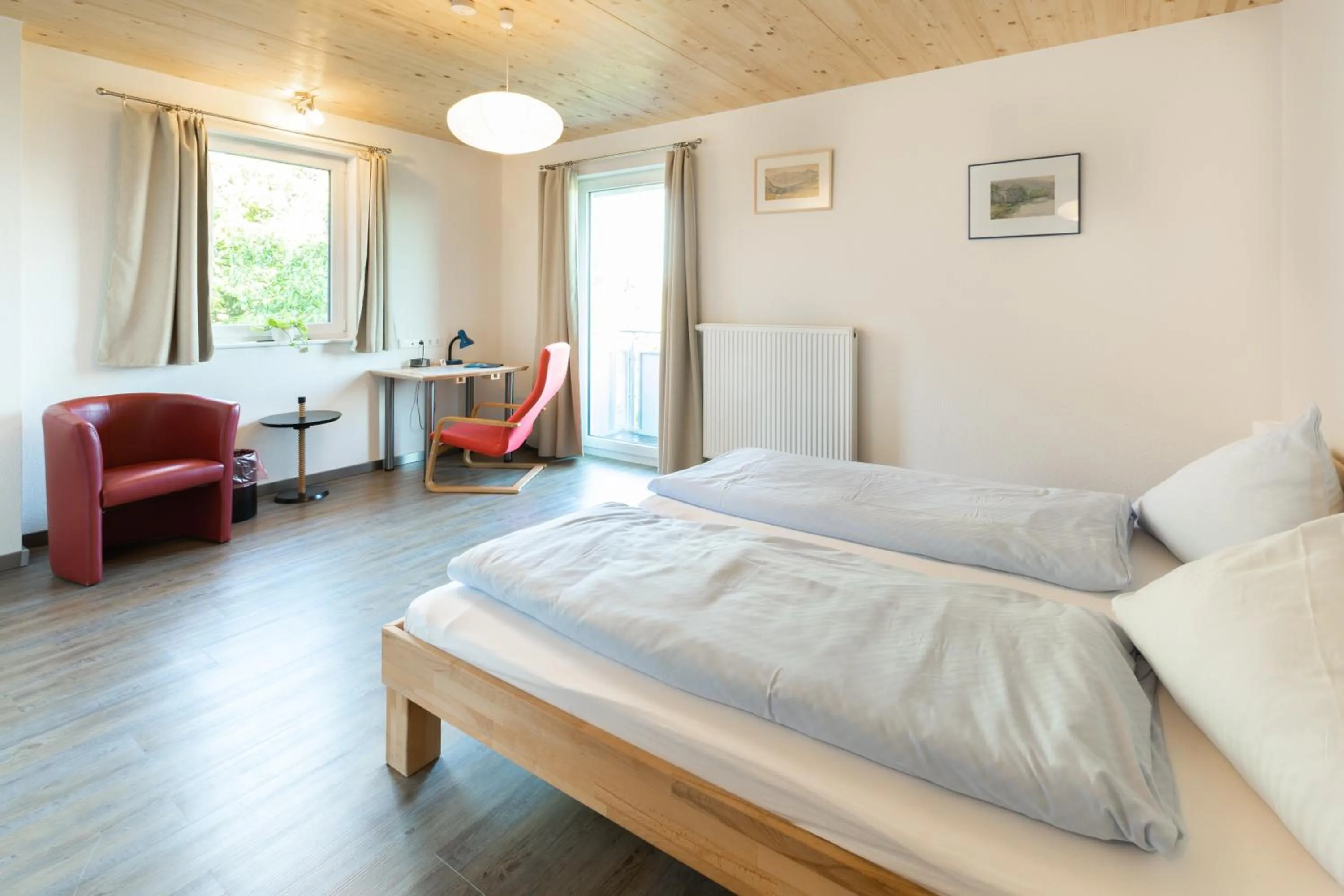 Bed in Hotel Hohe Flum