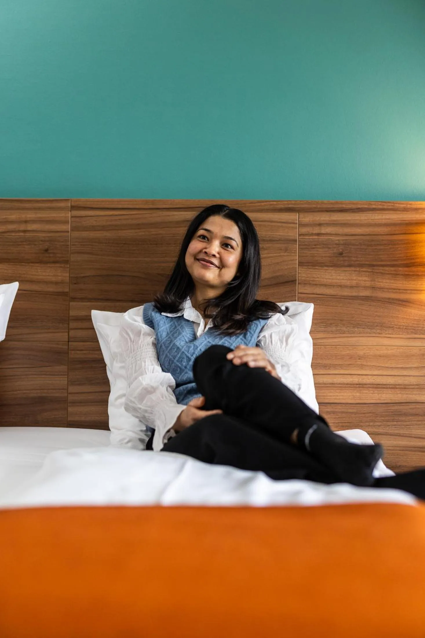 Bed in Hotel Atlantic