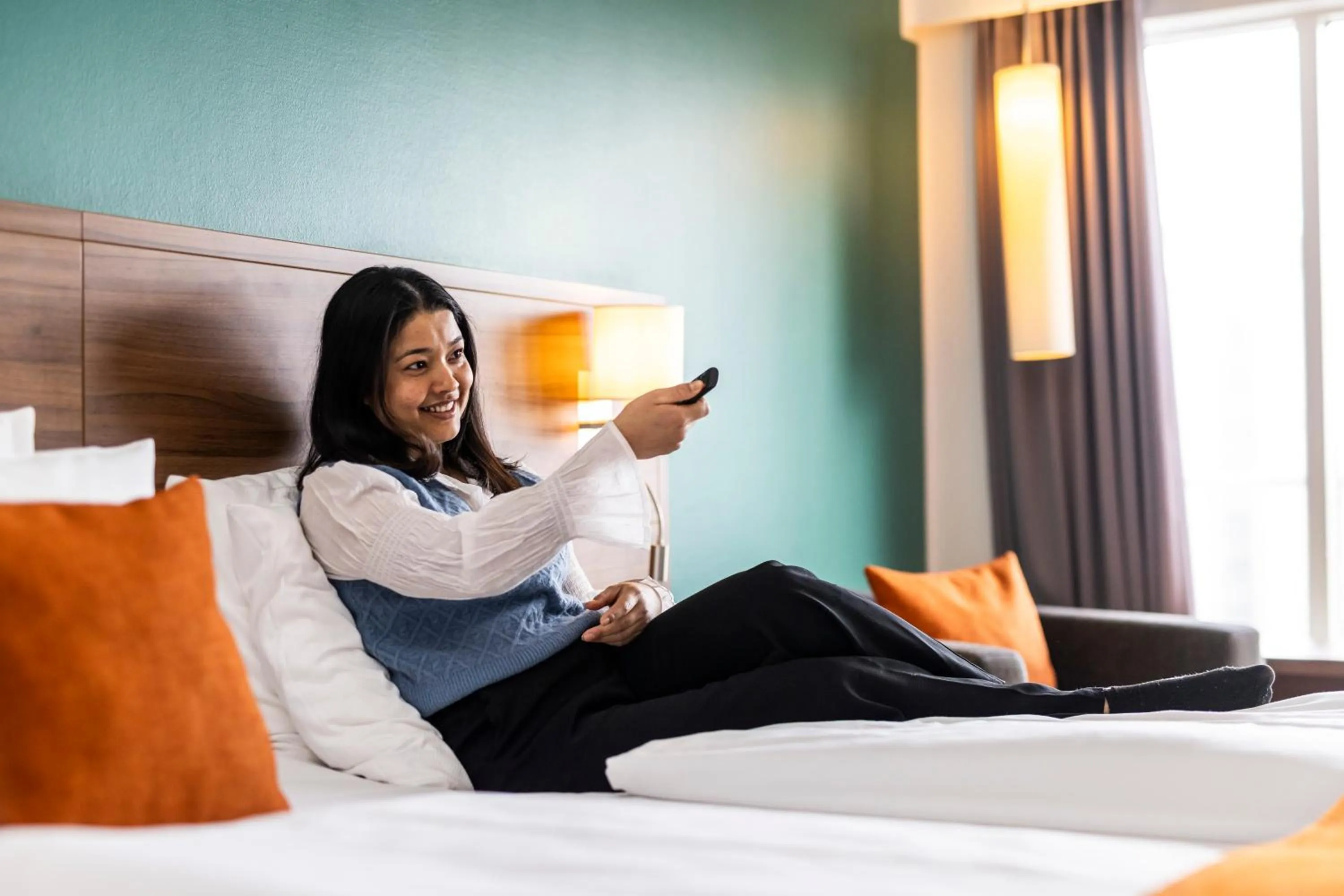 Bed in Hotel Atlantic