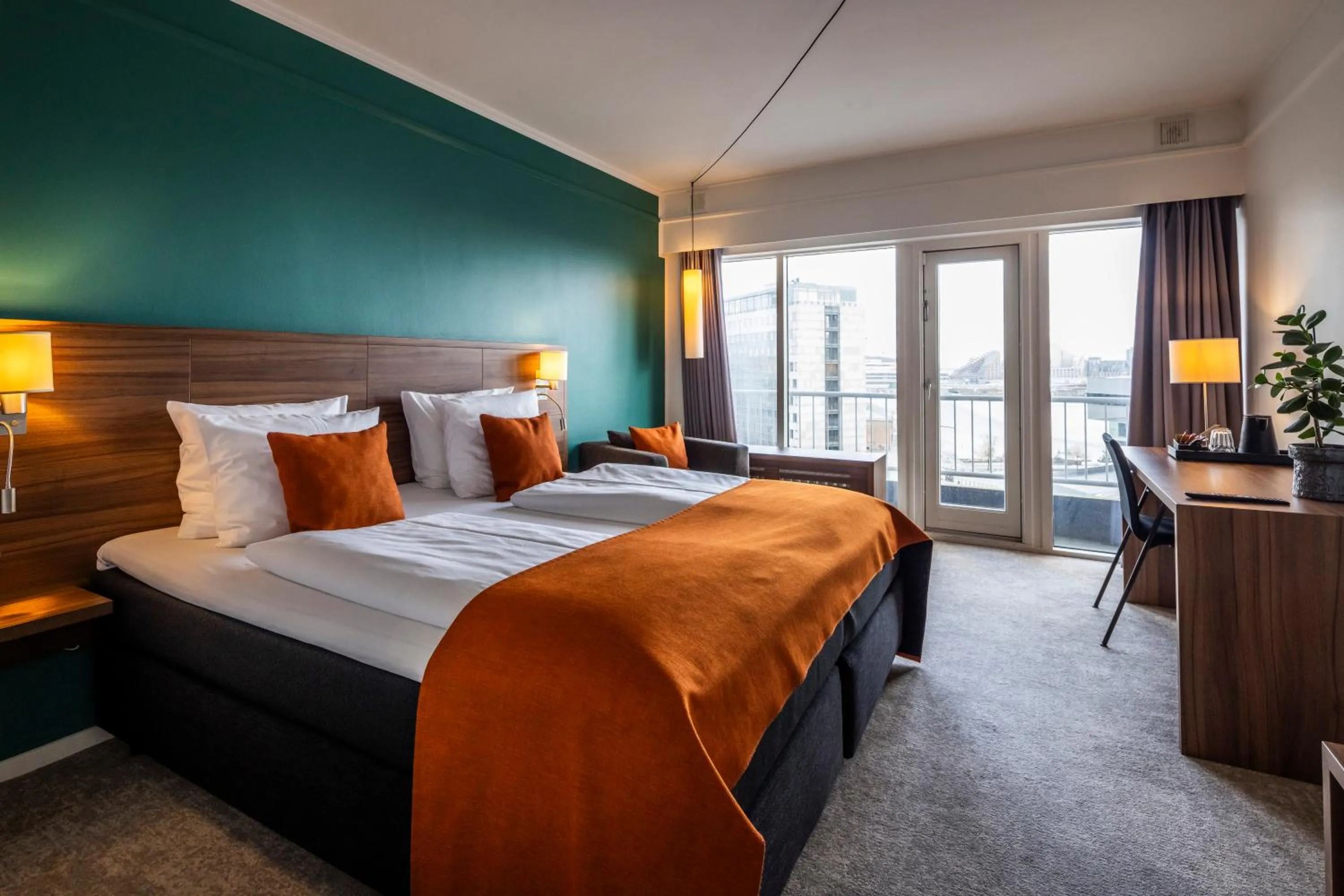 Bed in Hotel Atlantic