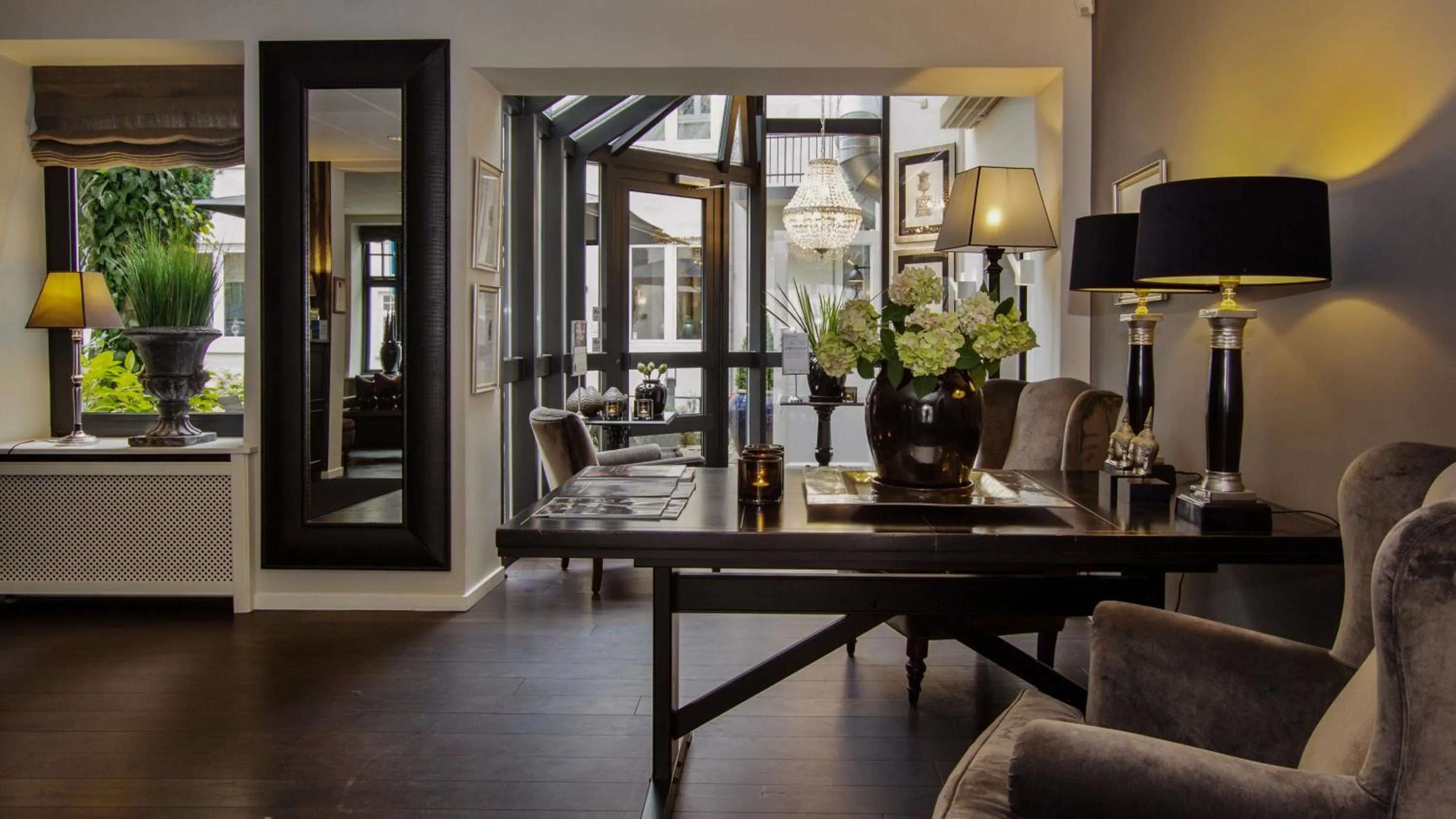 Lobby or reception in Hotel Kronjylland