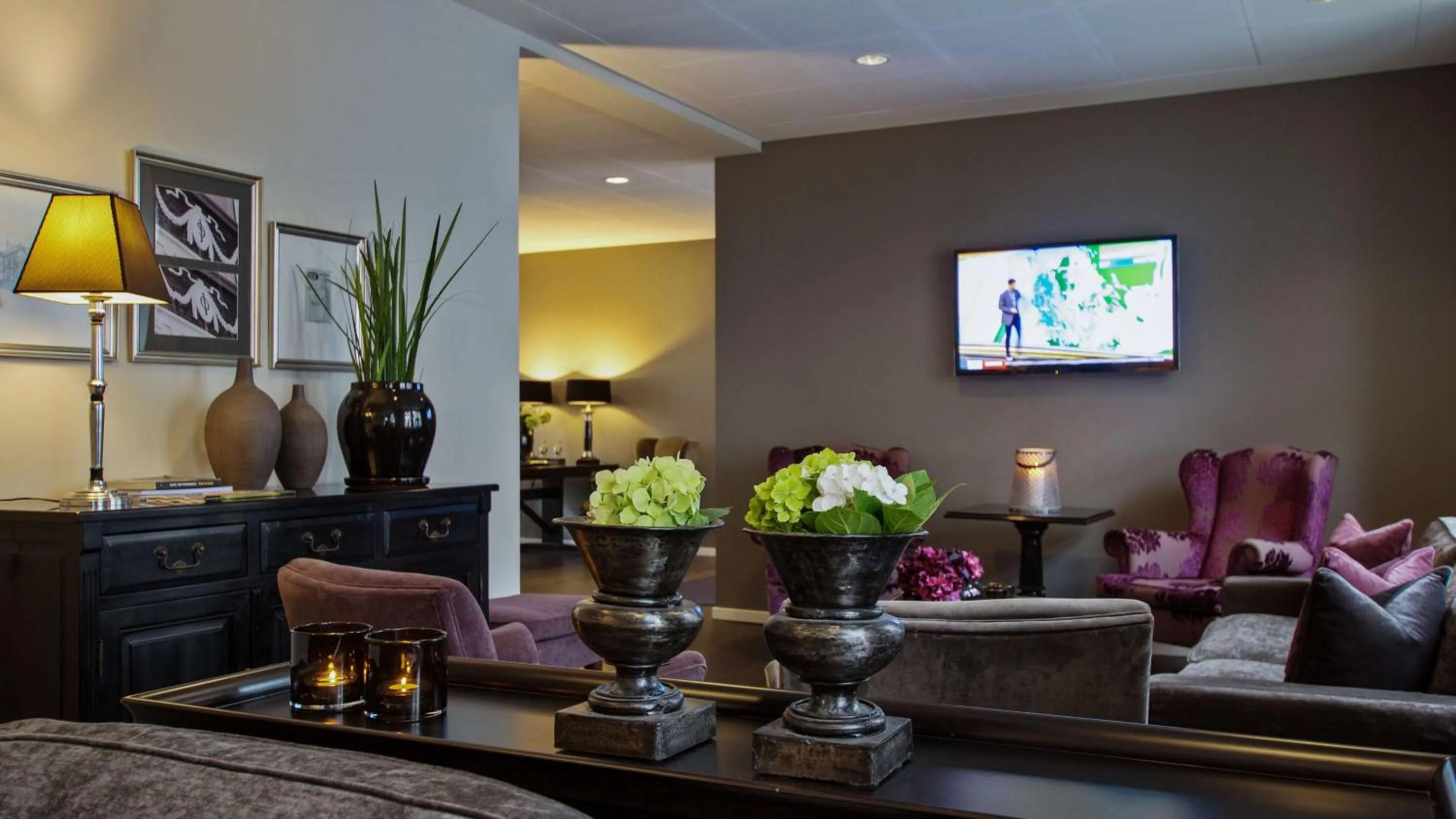 Lounge or bar in Hotel Kronjylland