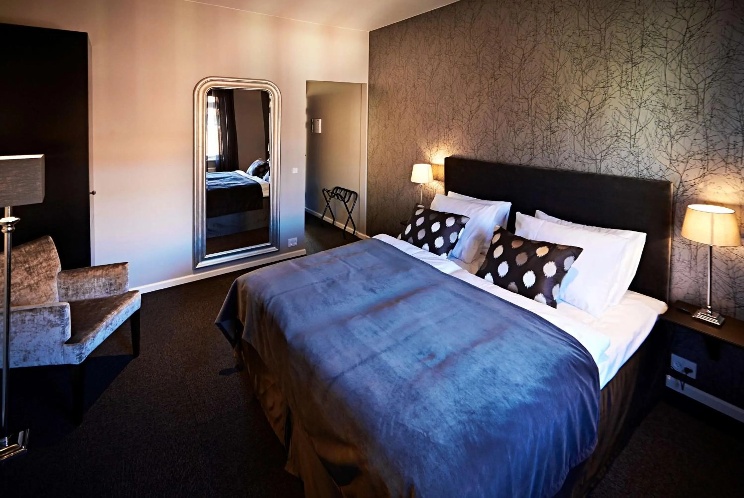 Photo of the whole room, Bed in Hotel Kronjylland