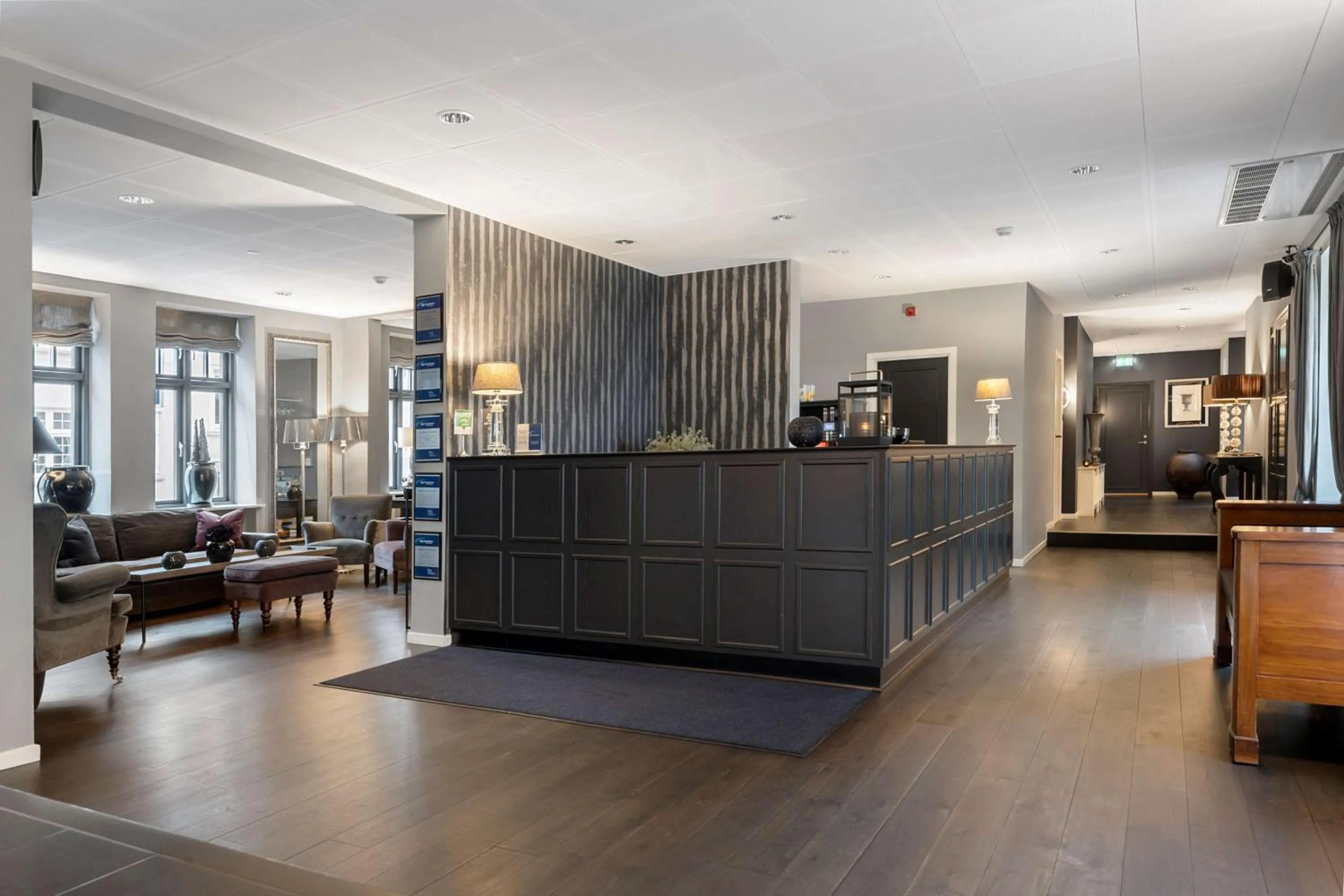 Lobby or reception in Hotel Kronjylland