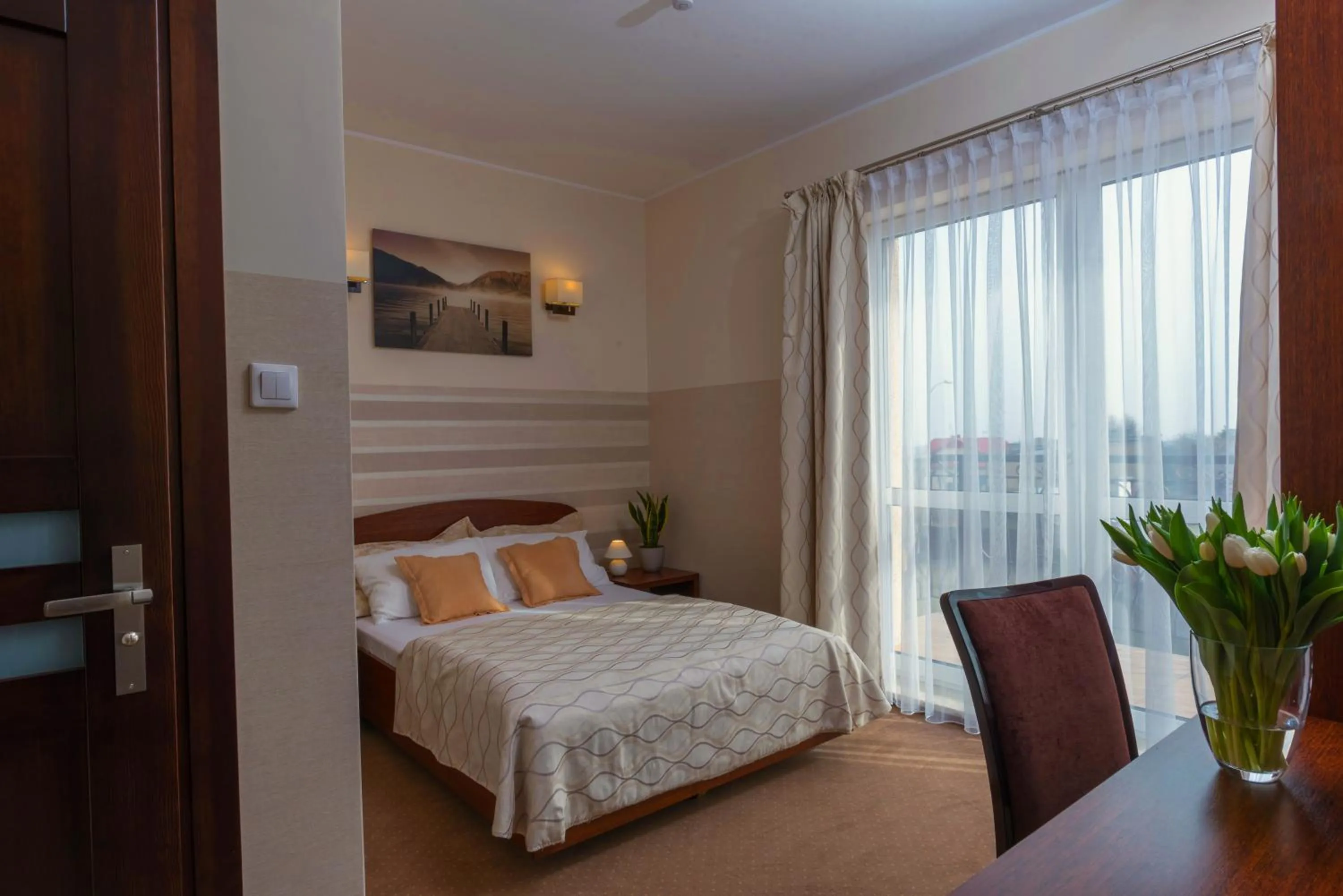 Photo of the whole room, Bed in Leszczynowy Dworek