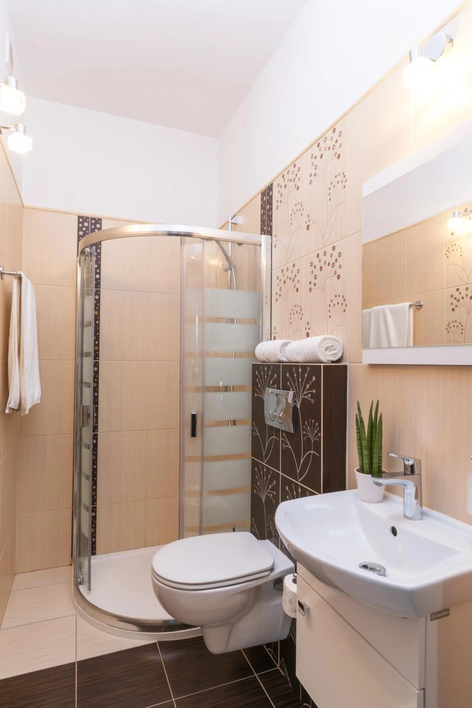 Shower in Leszczynowy Dworek