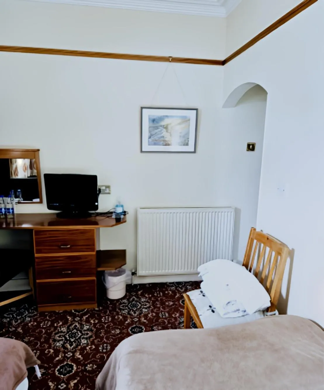 Bed in The Station Hotel