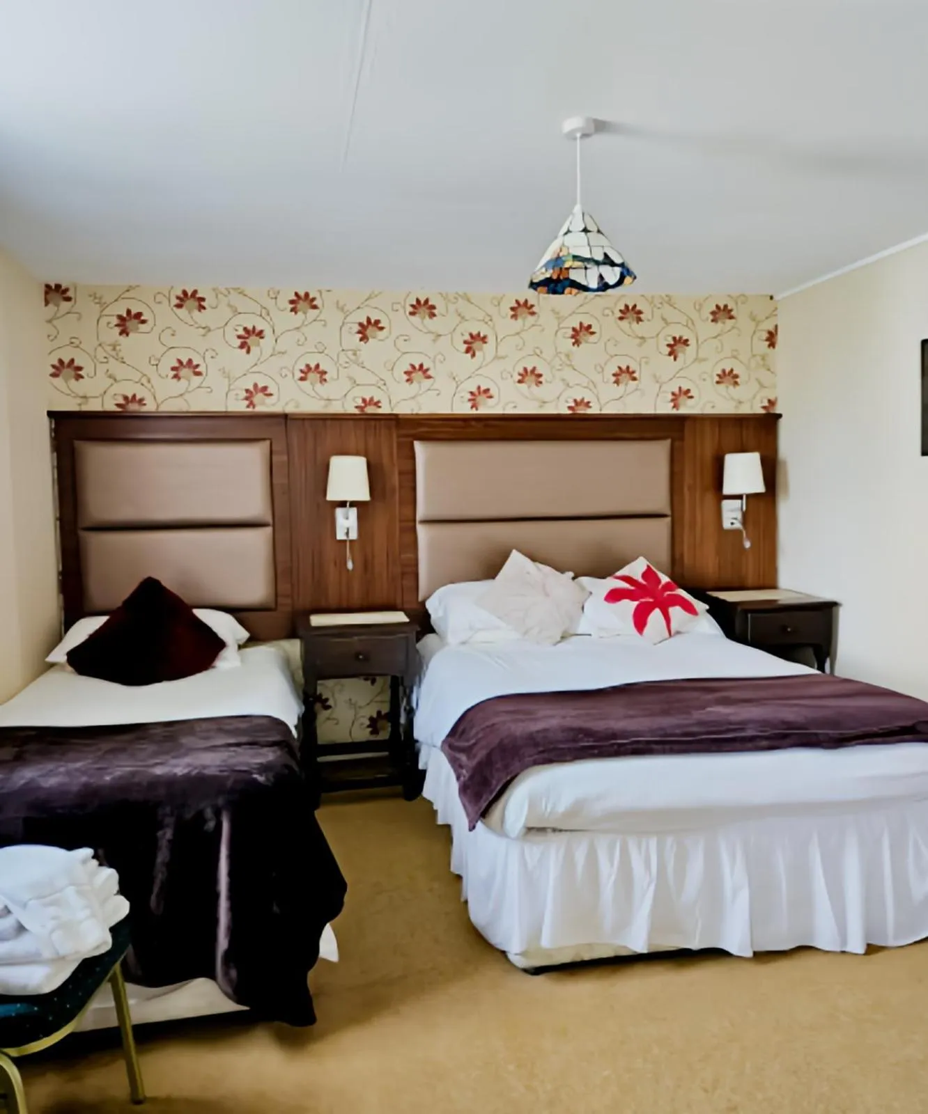 Bed in The Station Hotel