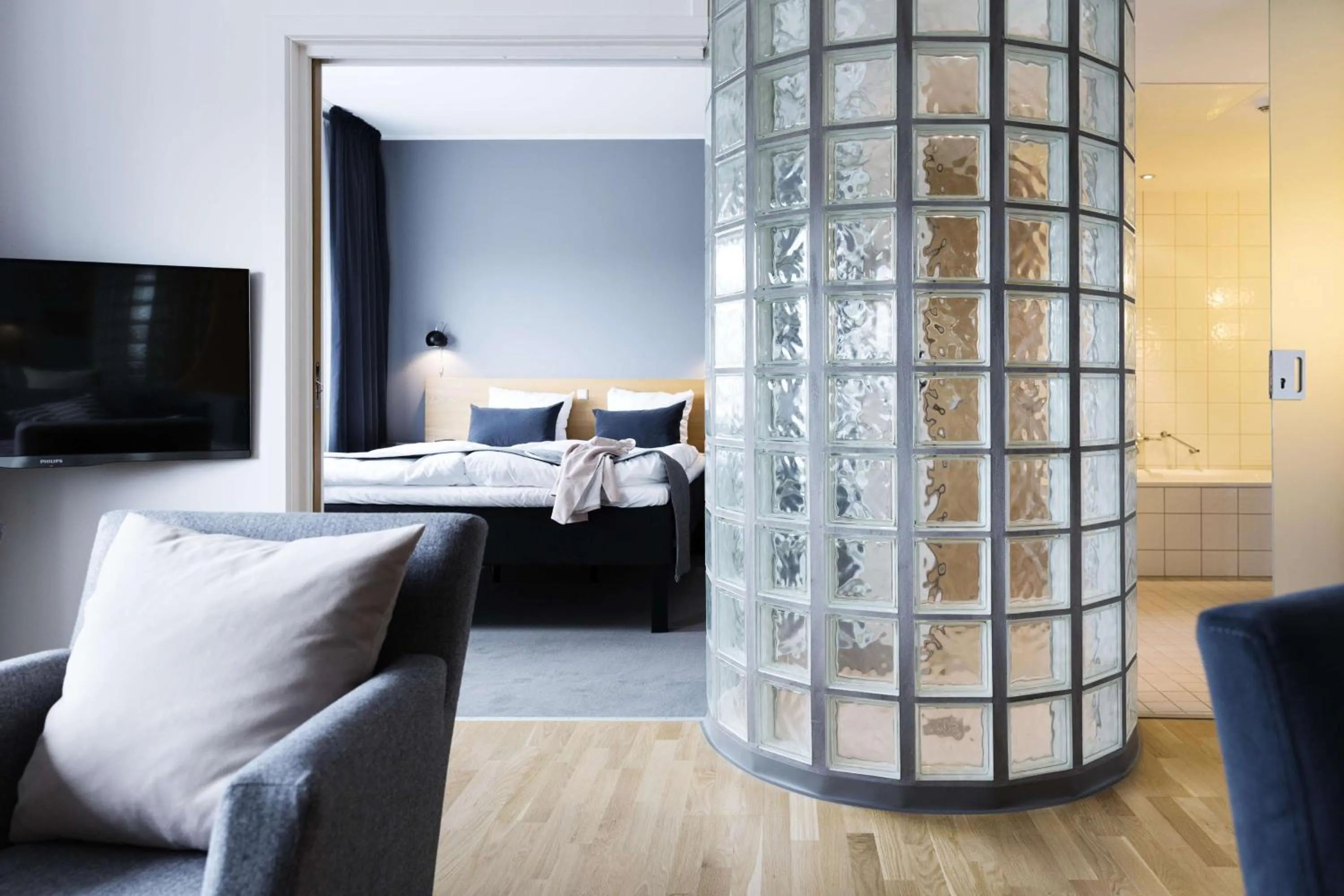 Bedroom, Bed in Scandic Aalborg City