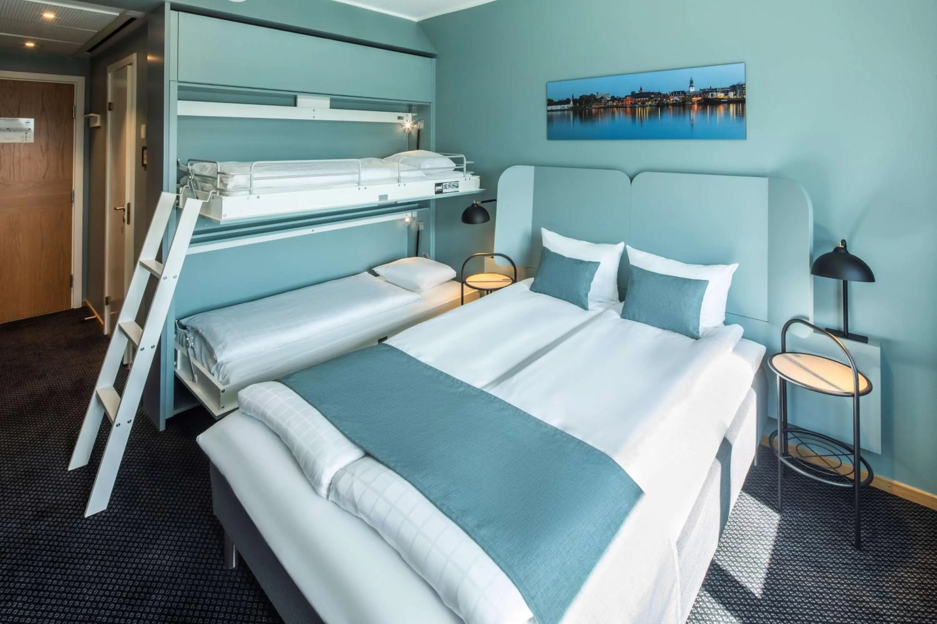 Bedroom, Bed in Scandic Aalborg City