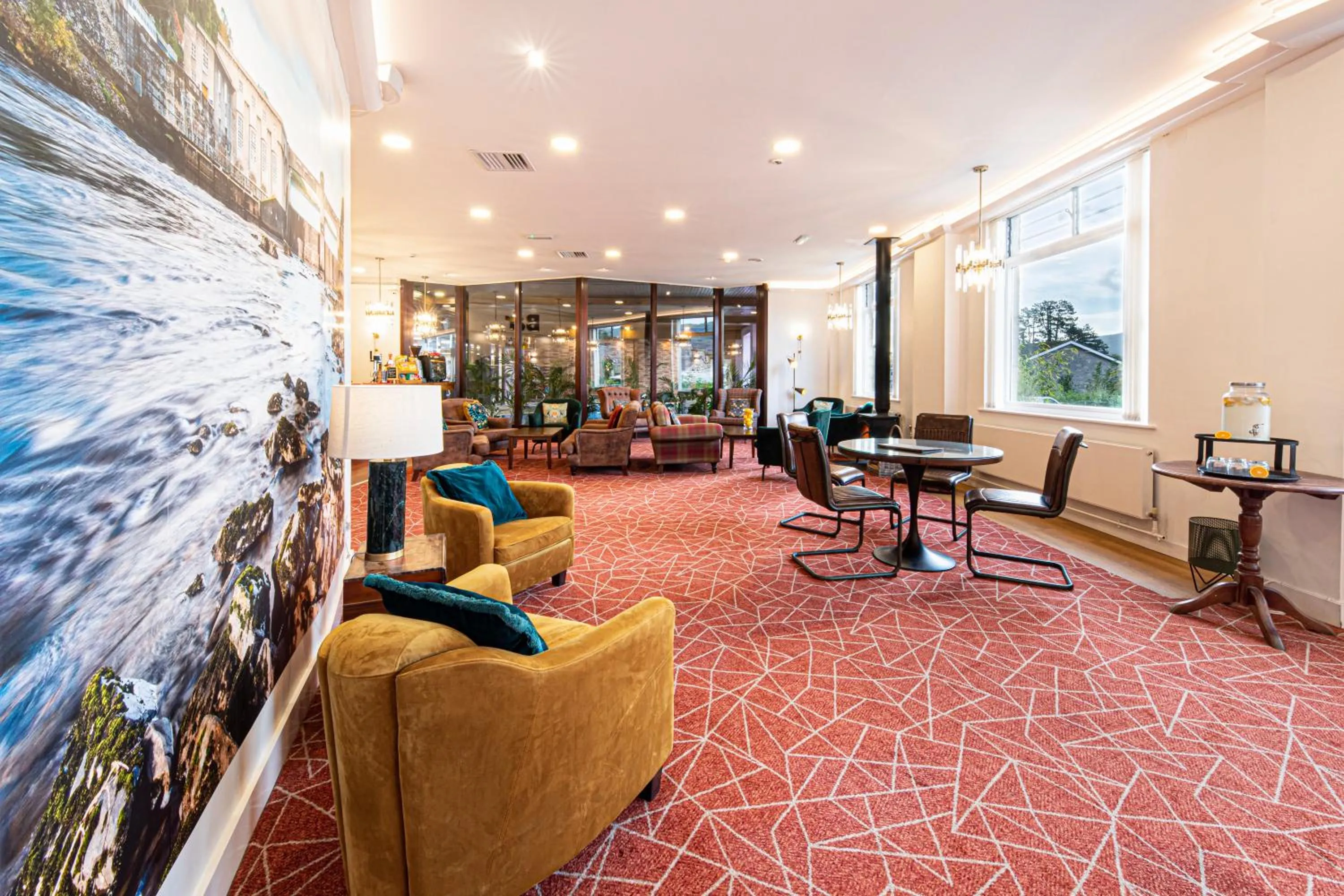 Lobby or reception in Scotland's Spa Hotel