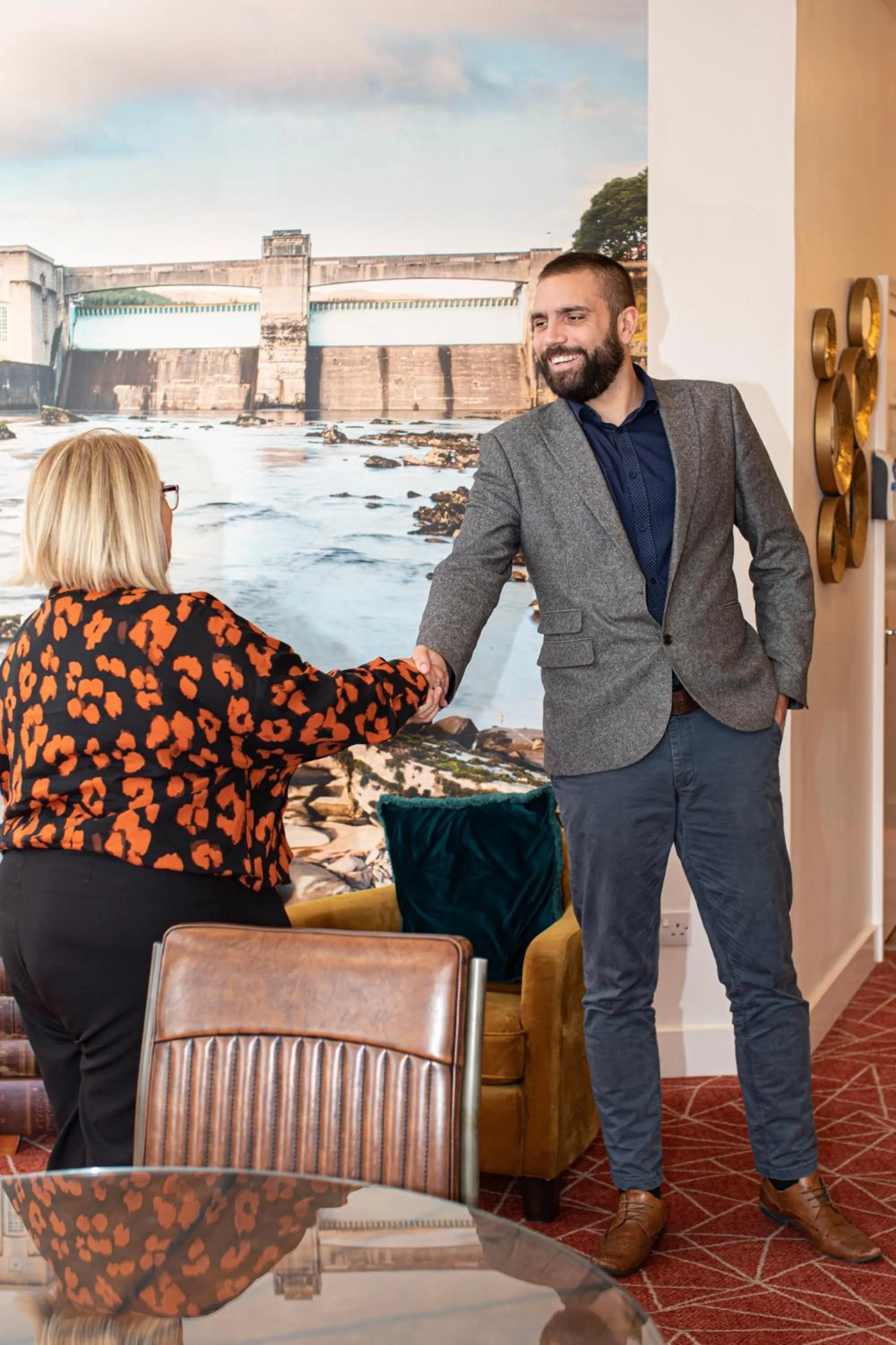 People in Scotland's Spa Hotel