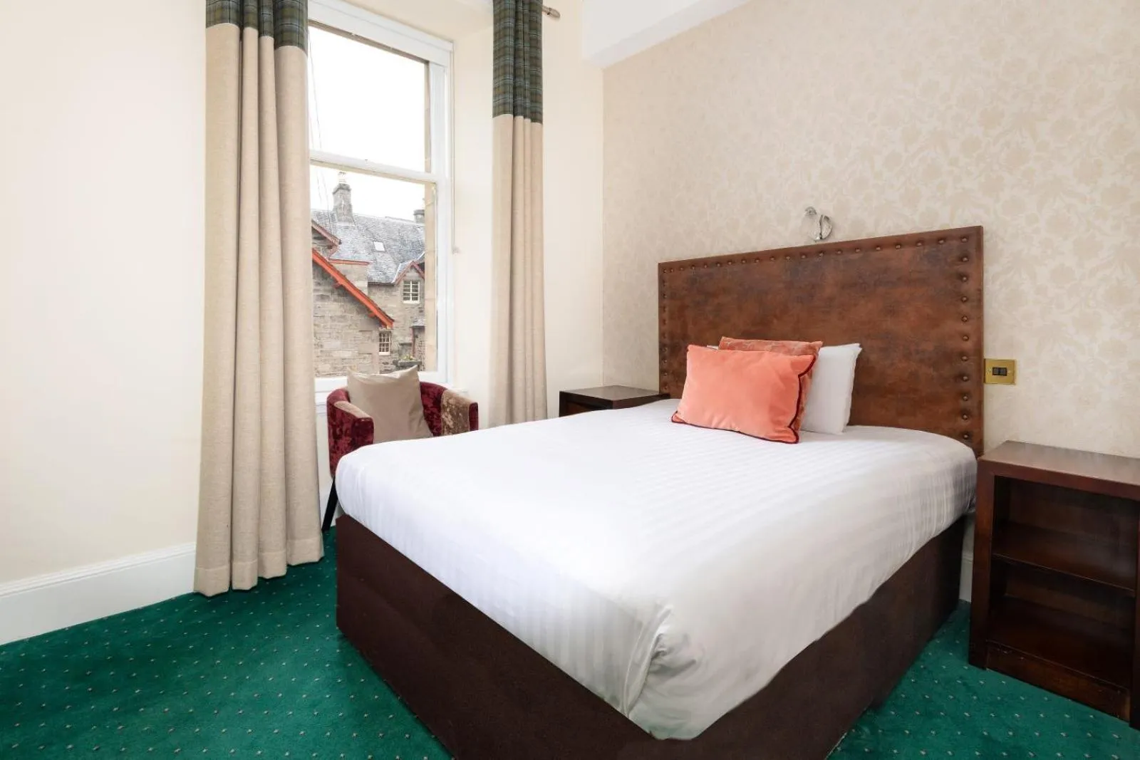 Bedroom, Bed in Scotland's Spa Hotel