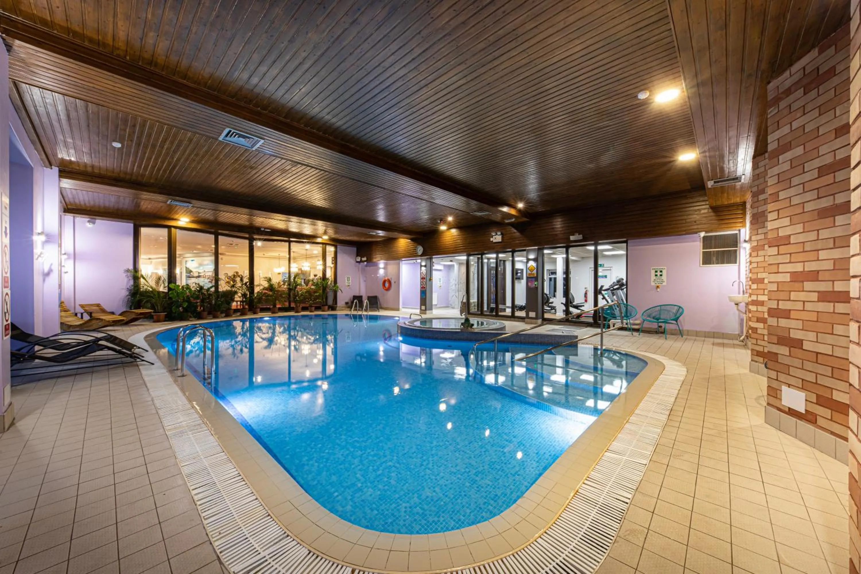 Hot Tub in Scotland's Spa Hotel