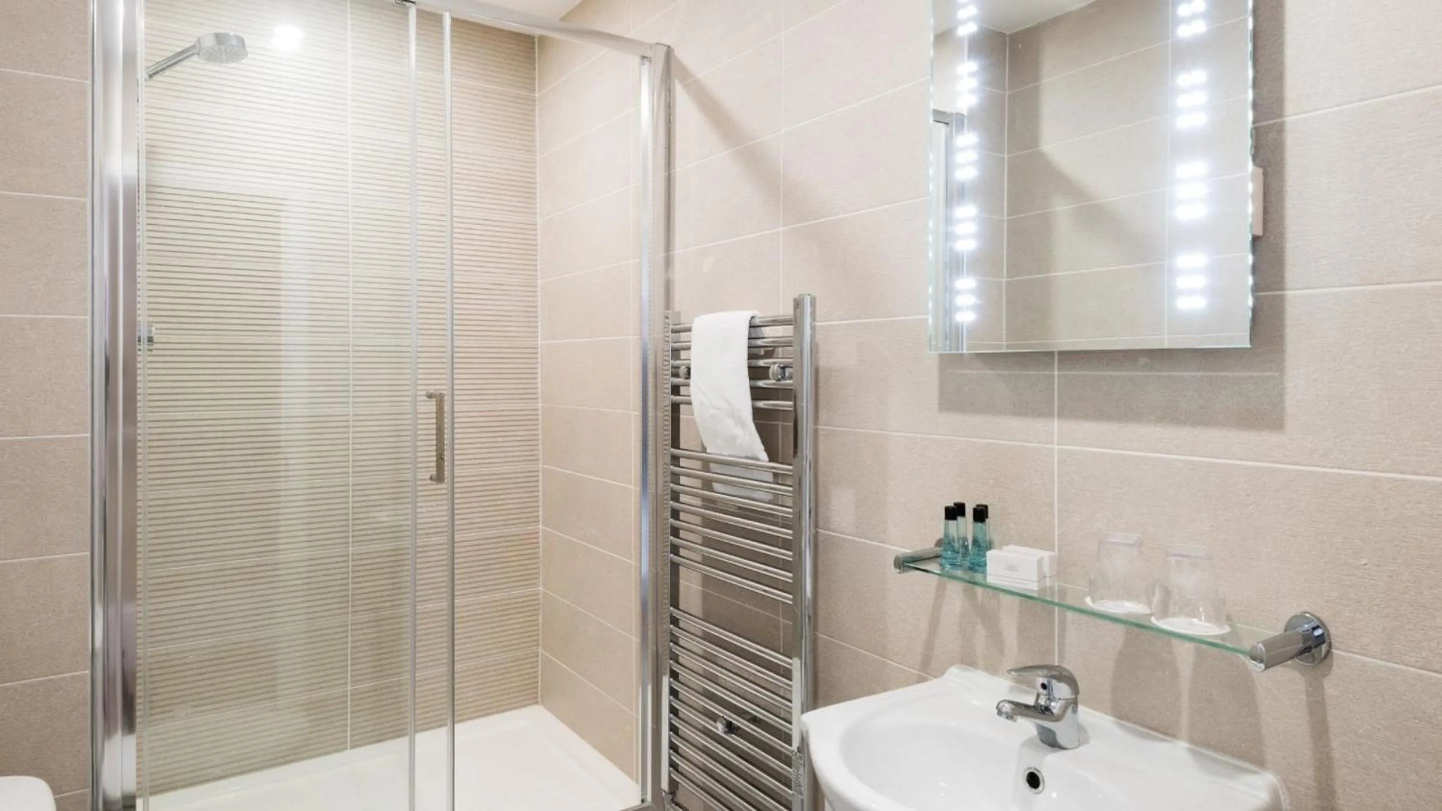 Shower in Scotland's Spa Hotel