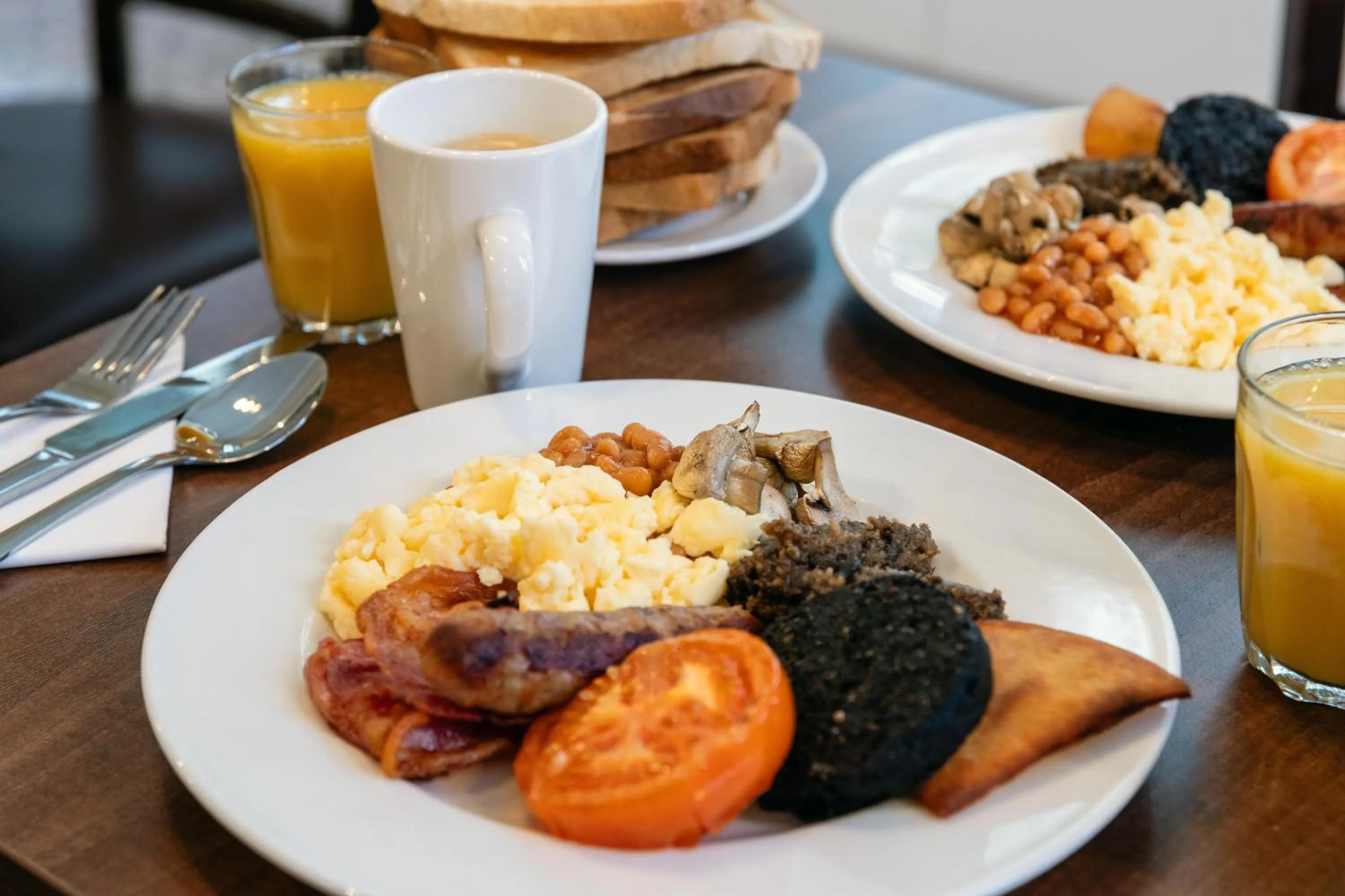Breakfast in Scotland's Spa Hotel