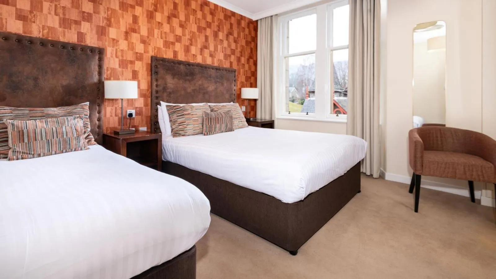 Bedroom, Bed in Scotland's Spa Hotel