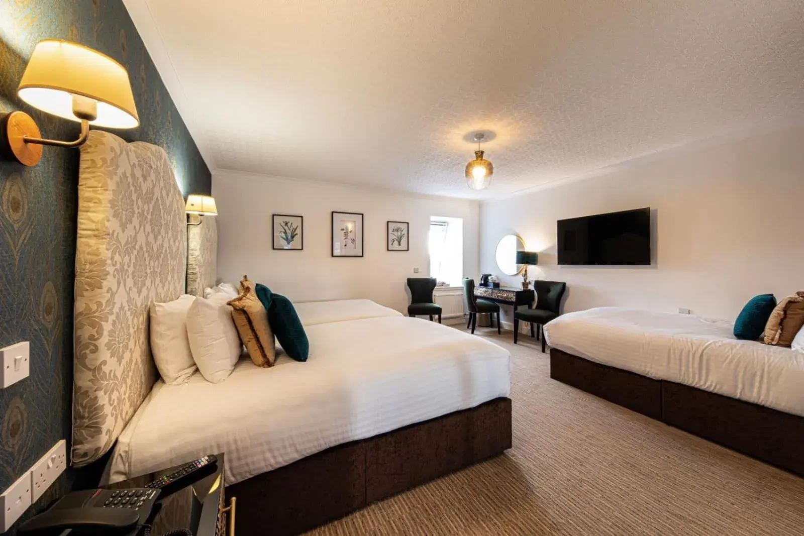 Triple Room in Scotland's Spa Hotel Triple Room in Scotland's Spa Hotel