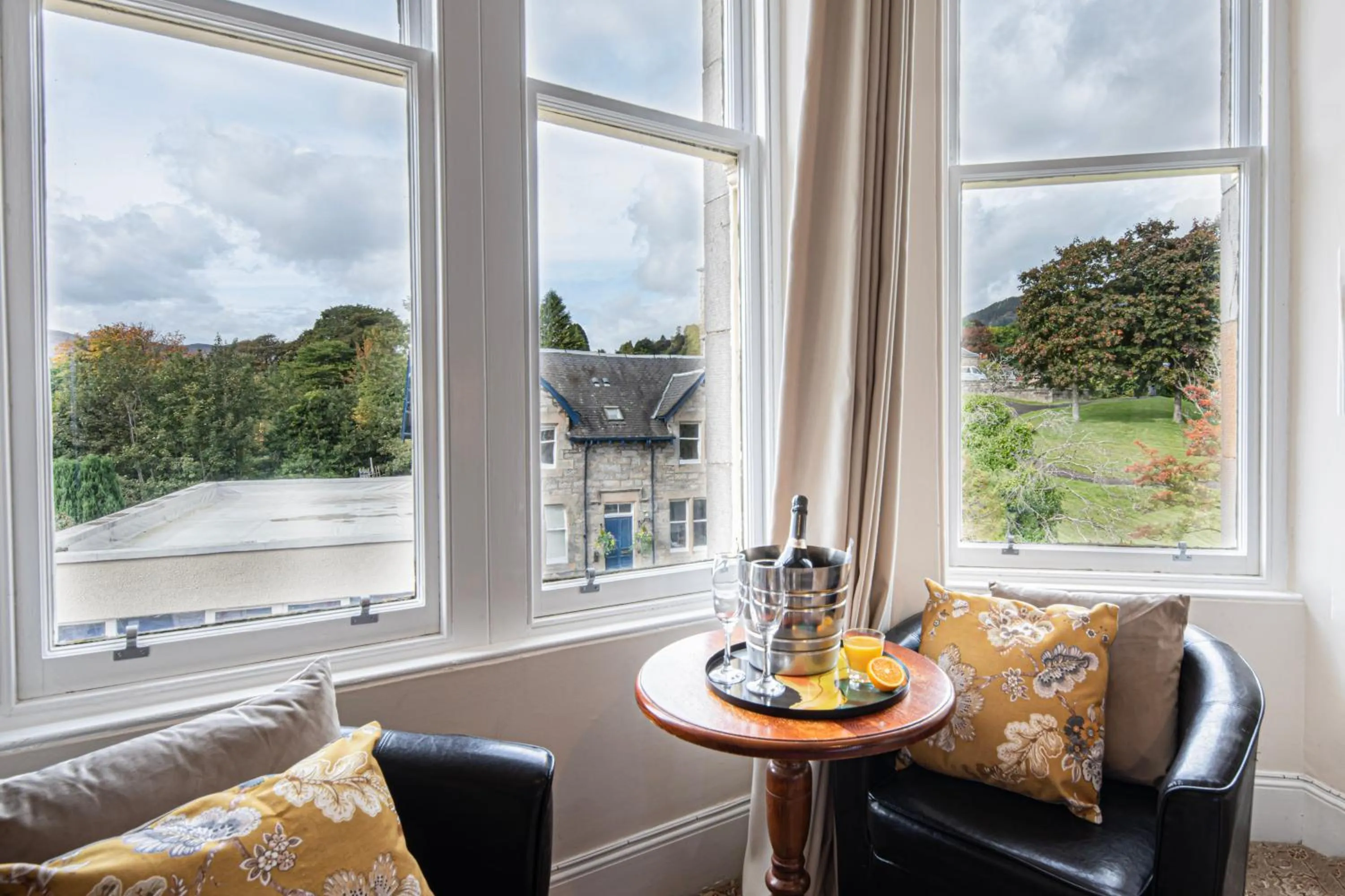 Natural landscape in Scotland's Spa Hotel