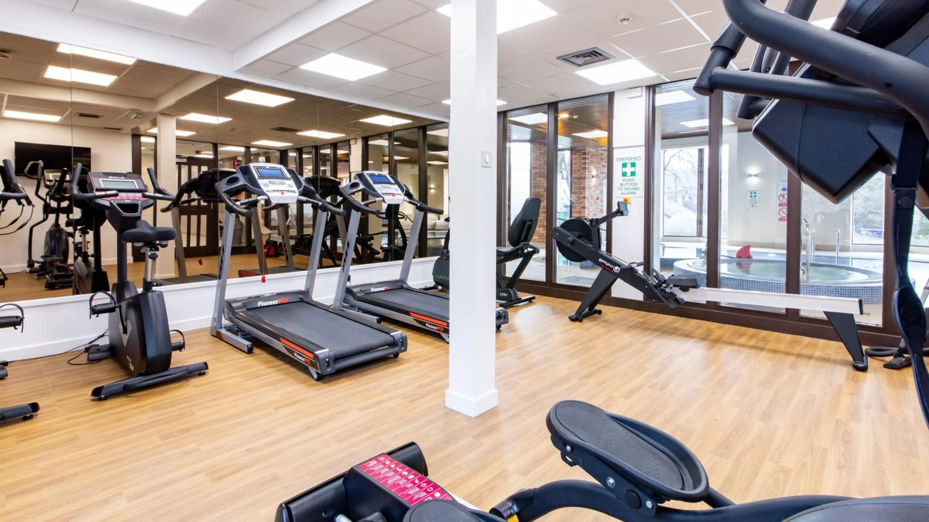 Fitness centre/facilities in Scotland's Spa Hotel