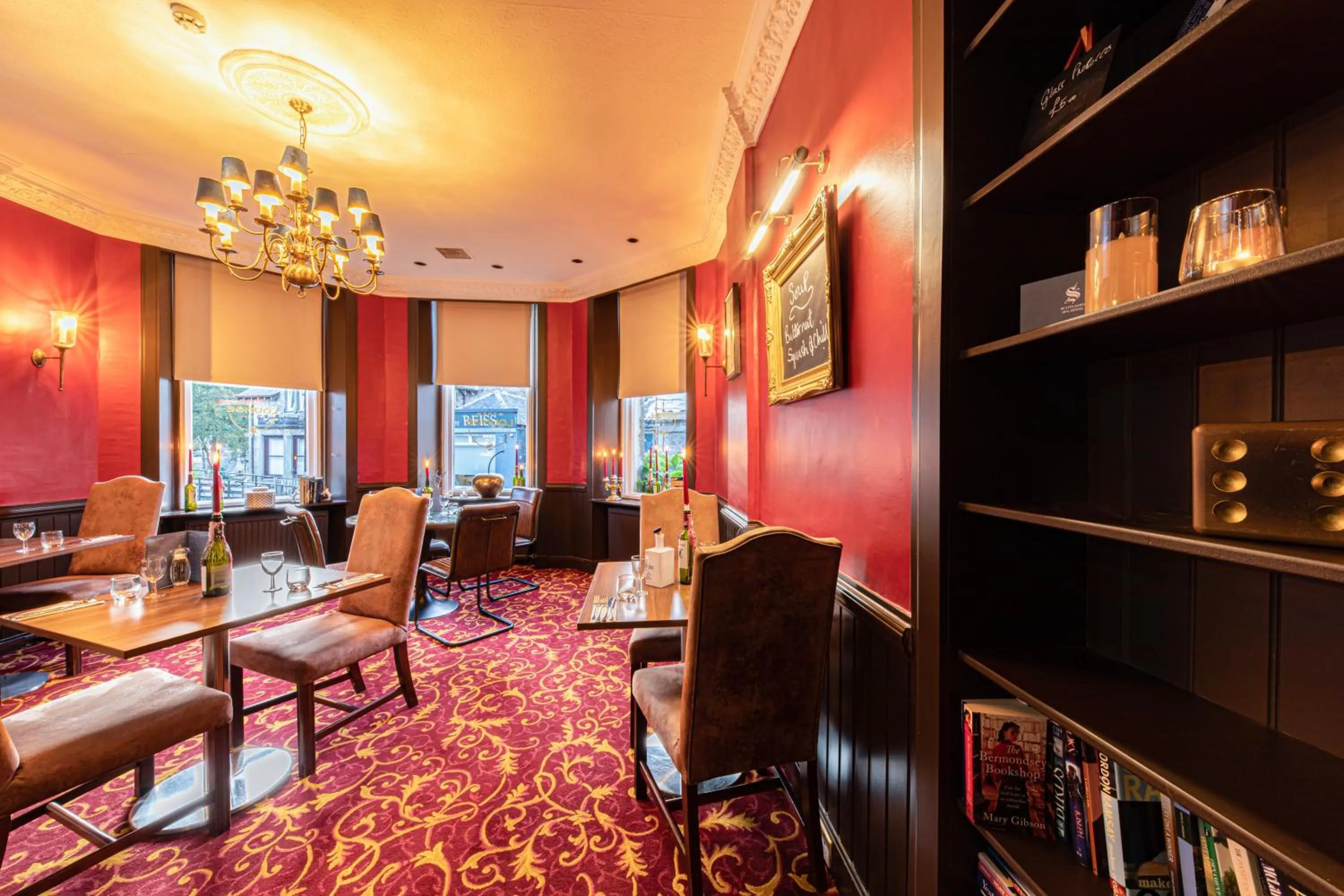 Restaurant/places to eat in Scotland's Spa Hotel